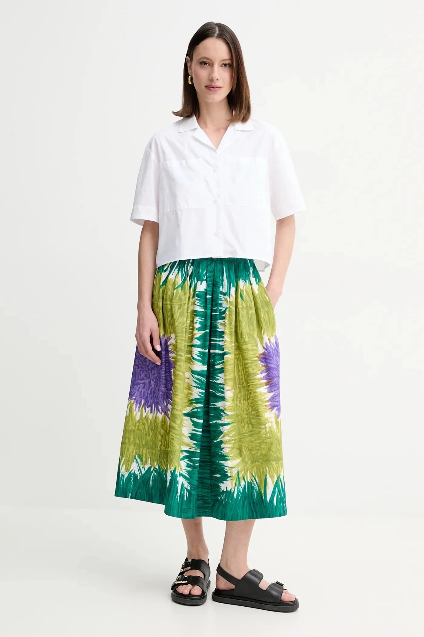 Хлопковая юбка - фото 2