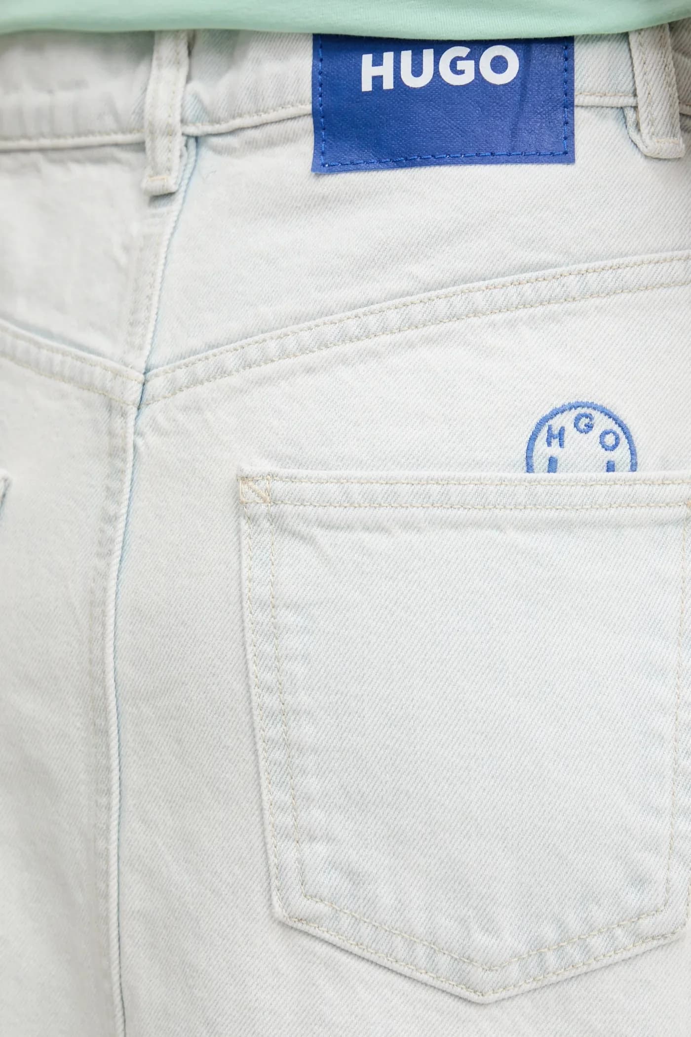 Джинсовая юбка - фото 4