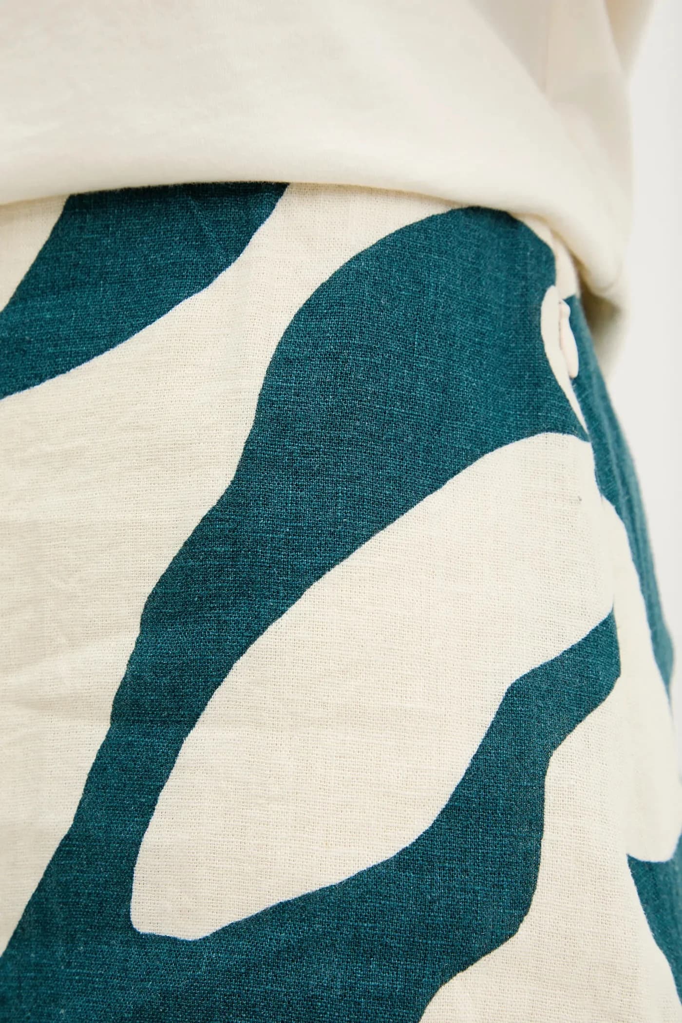 Льняная юбка - фото 4