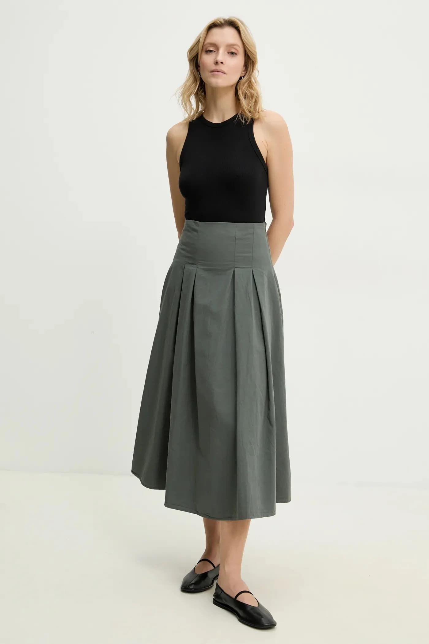 Хлопковая юбка - фото 2