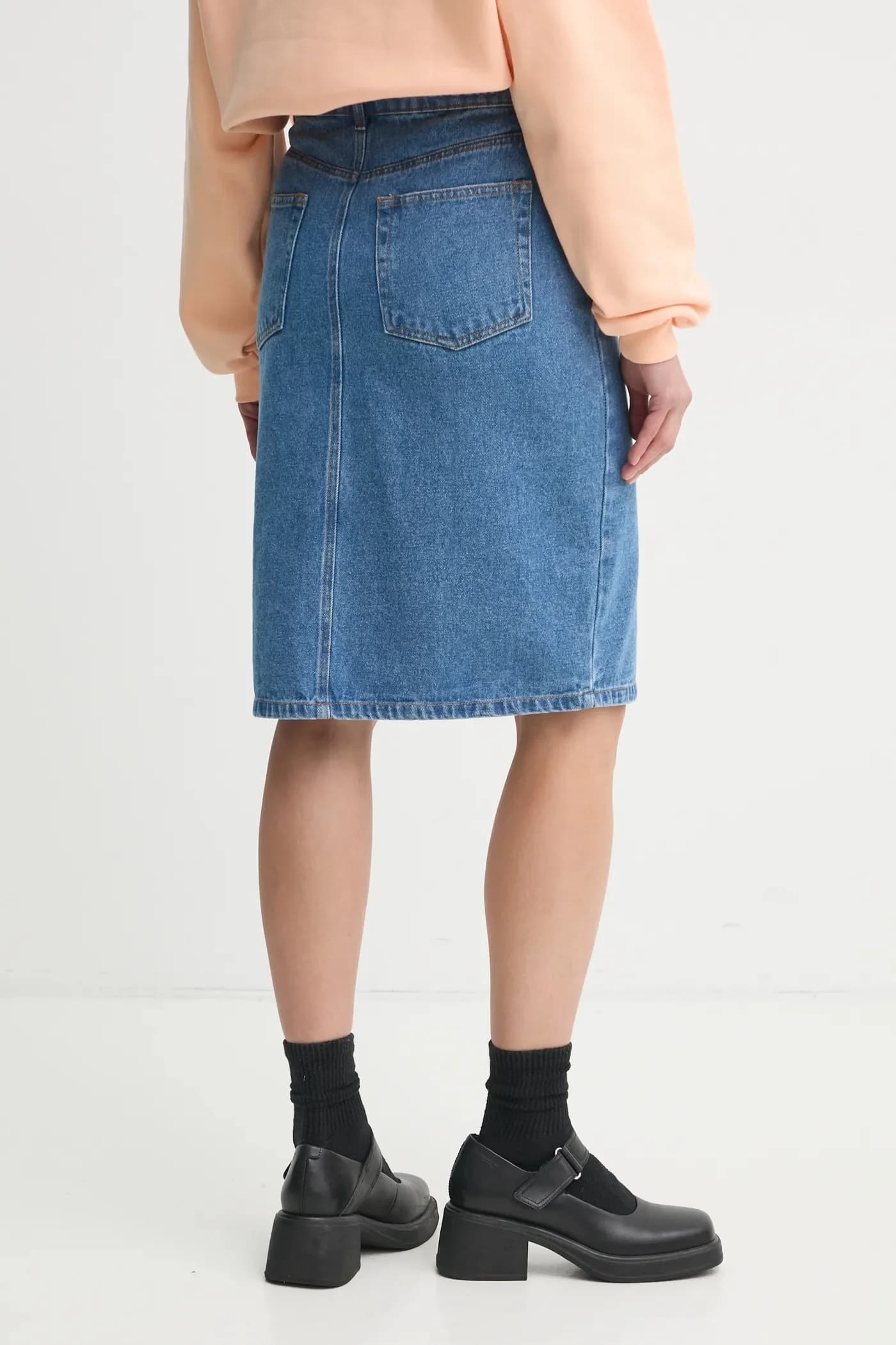 джинсовая юбка Davinas - фото 3