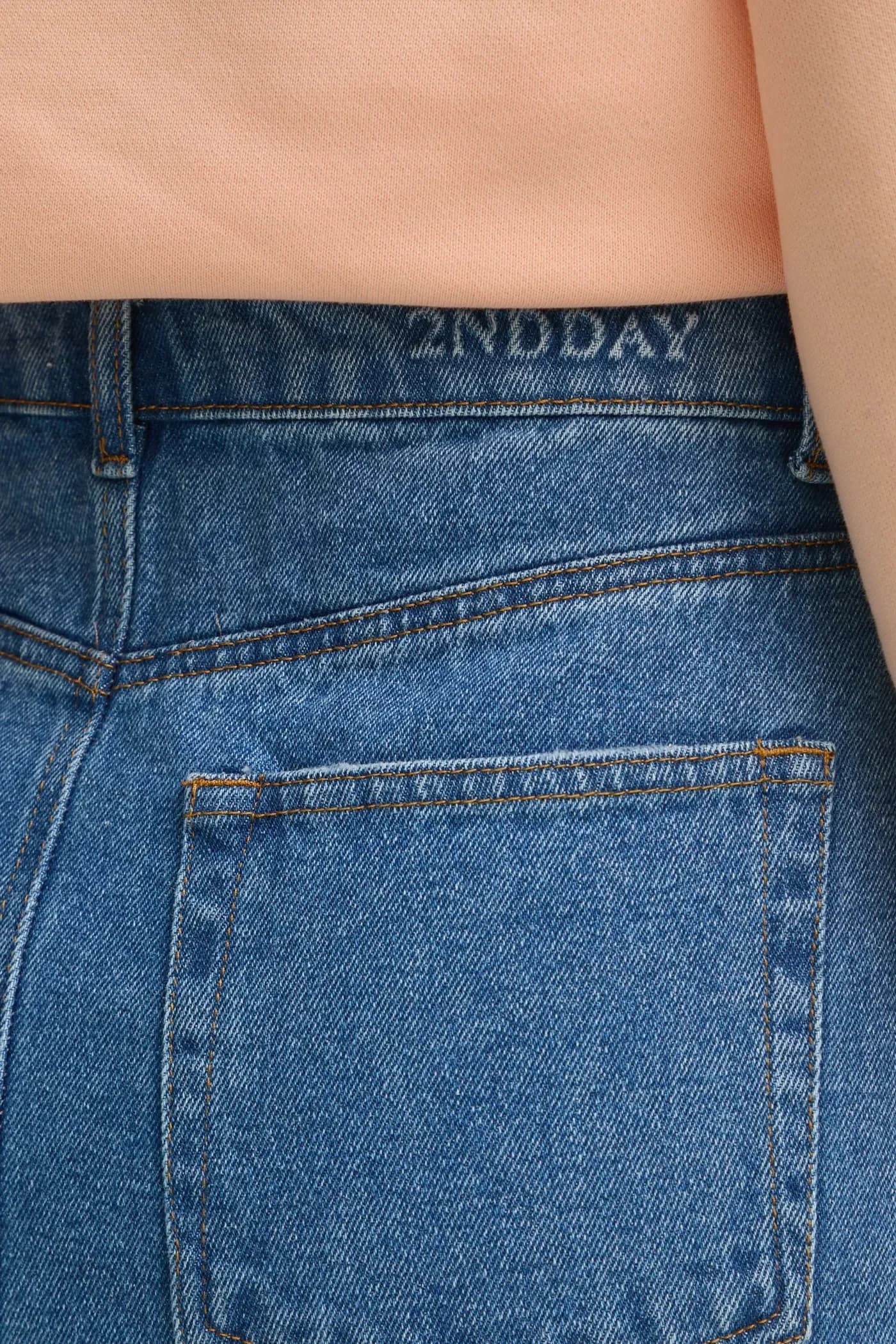 джинсовая юбка Davinas - фото 4