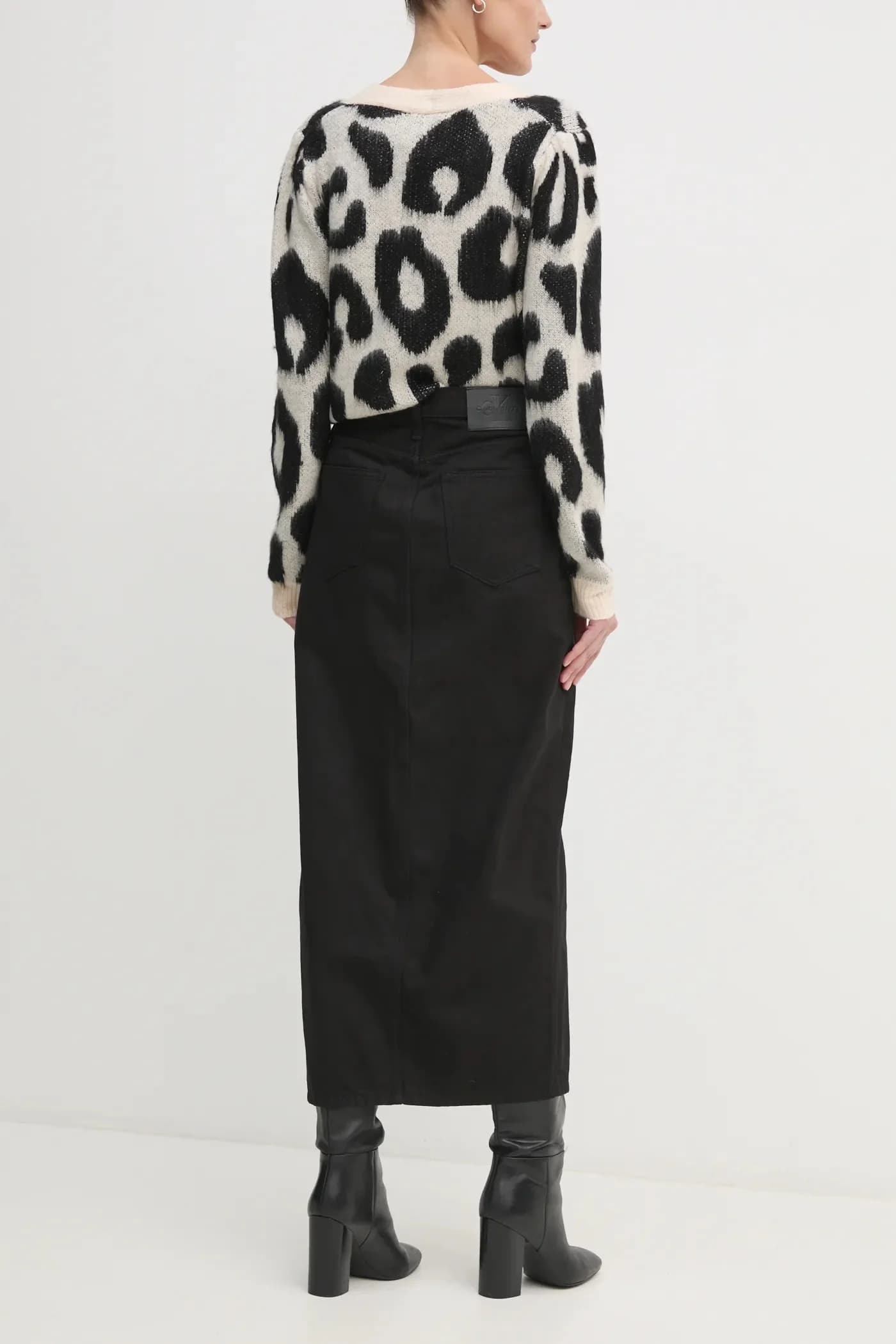 Джинсовая юбка - фото 3