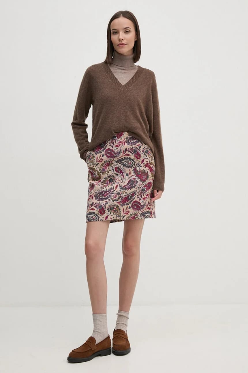 Юбка из смесовой шерсти - фото 2