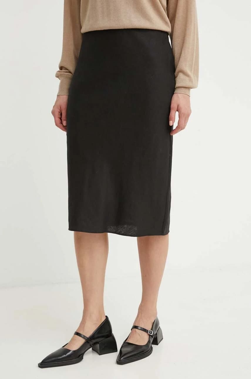 SAAGNETA льняная юбка