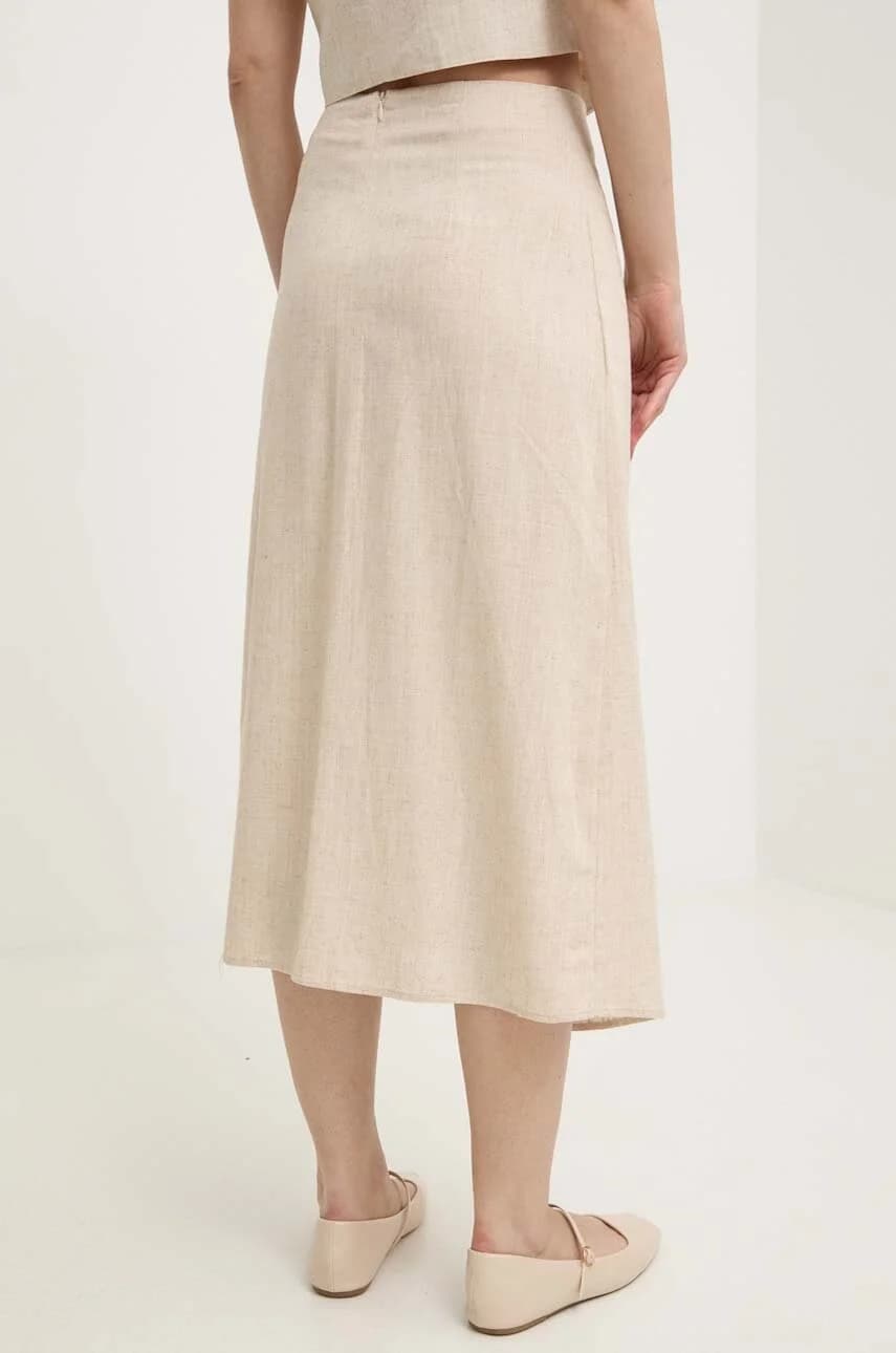 Льняная юбка - фото 3