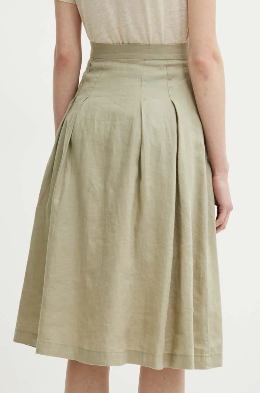 Льняная юбка - фото 3