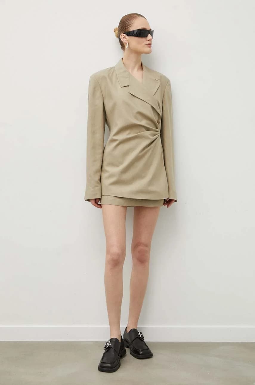 Юбка Debby из смесового льна - фото 2