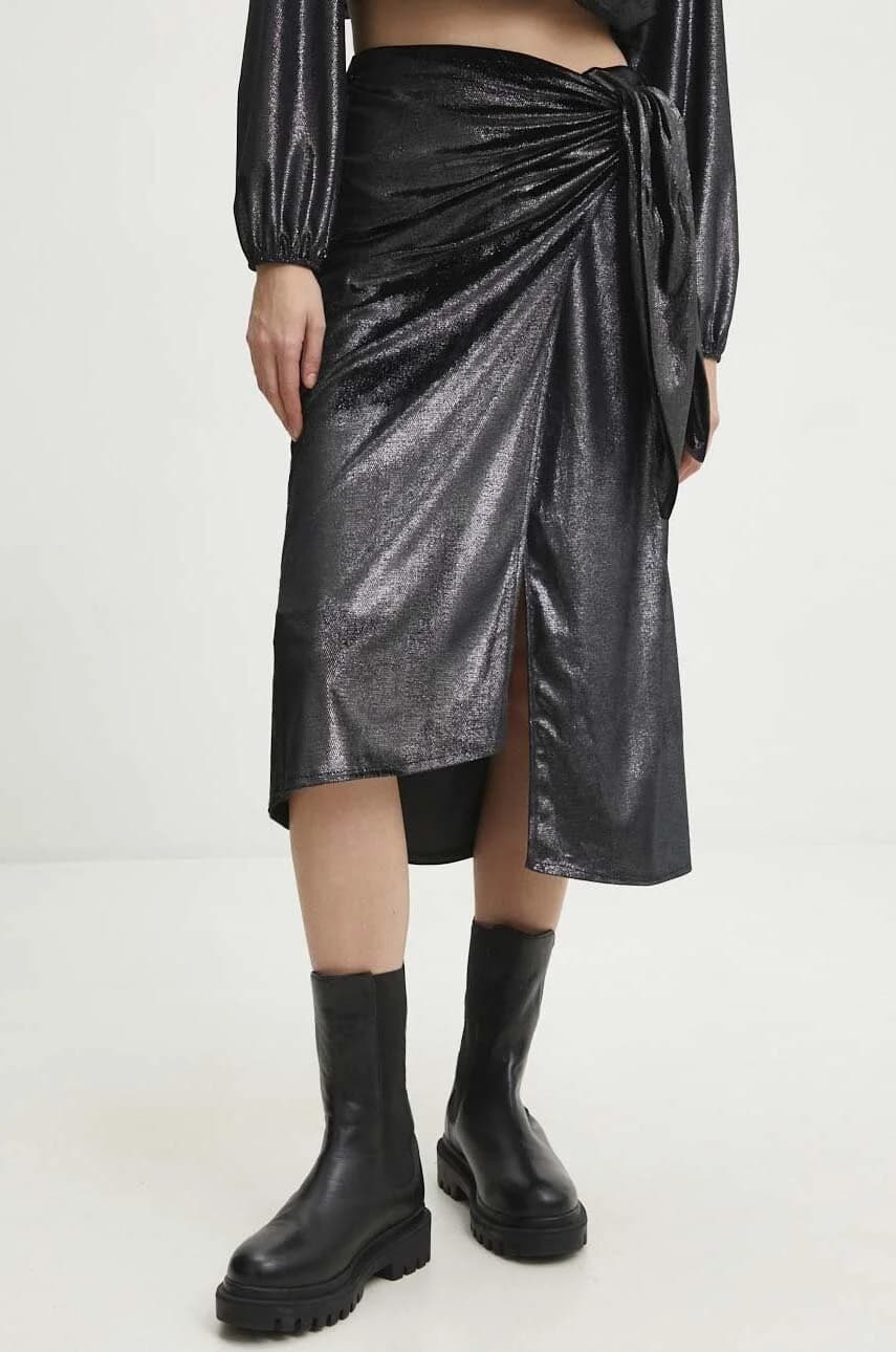 Велюровая юбка - фото 2