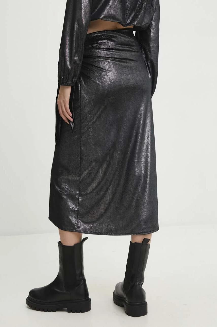 Велюровая юбка - фото 3