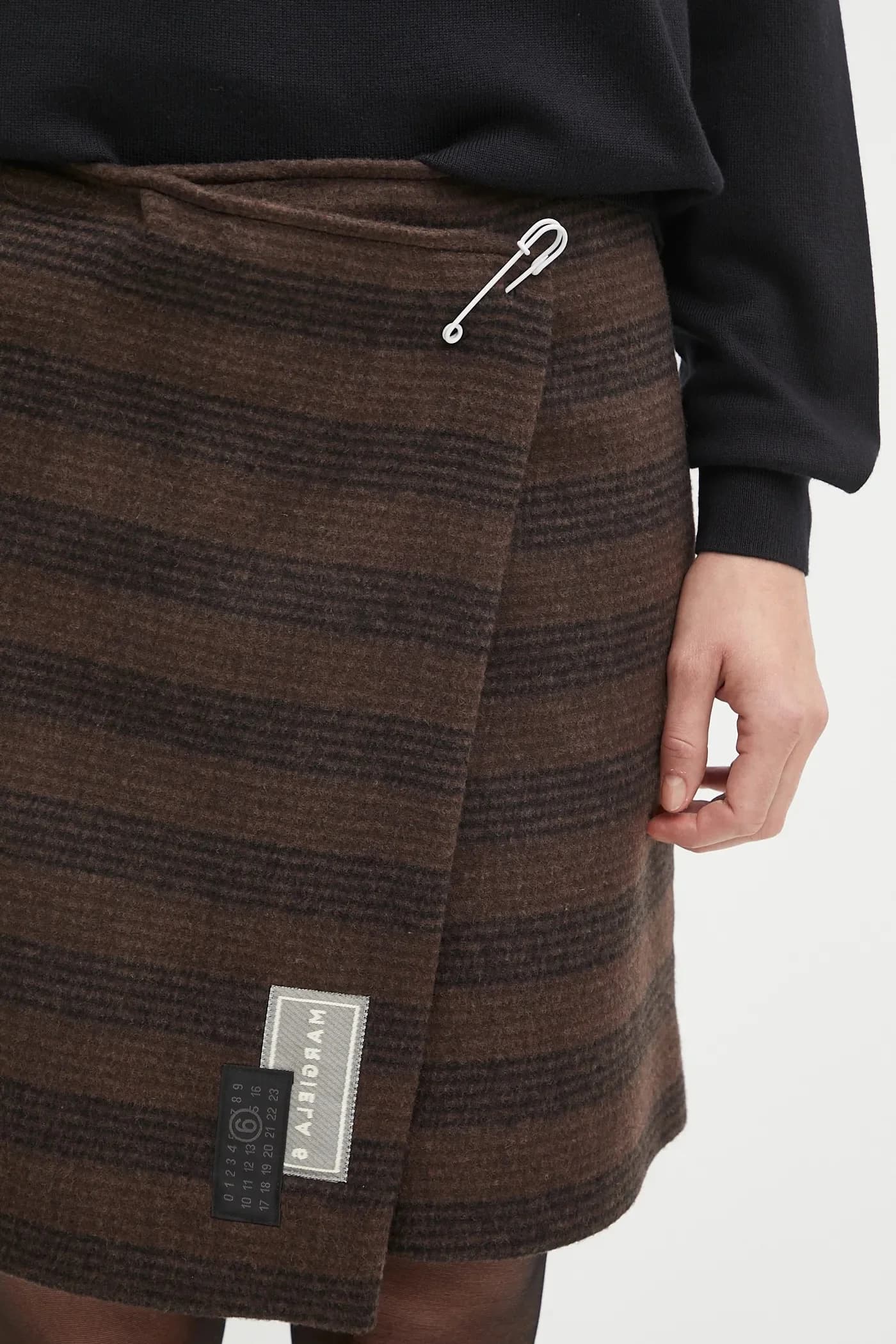 Шерстяная юбка - фото 4