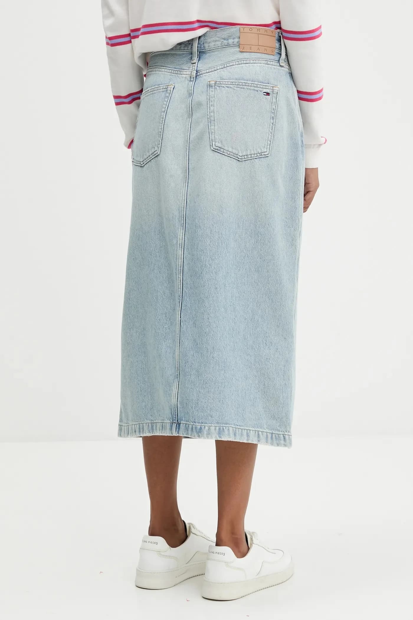 Джинсовая юбка - фото 3