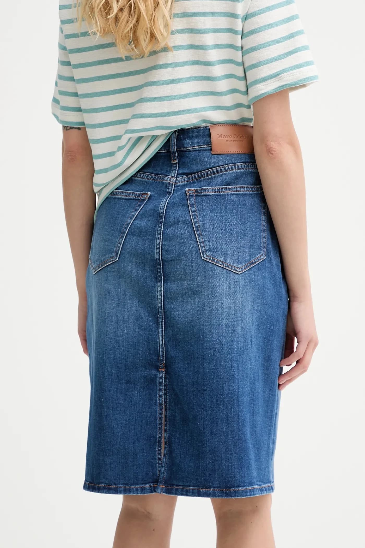 Джинсовая юбка - фото 3