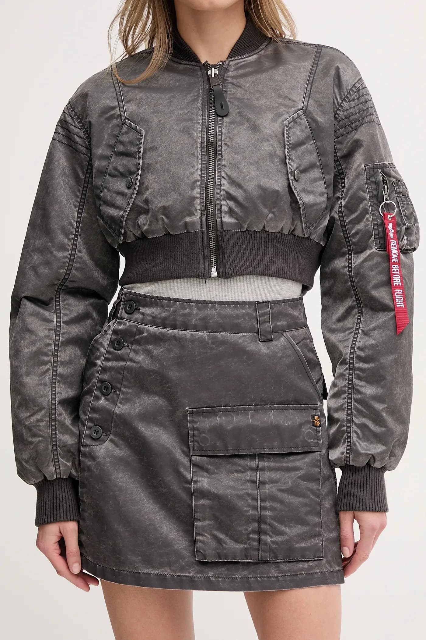 Винтажная мини-юбка