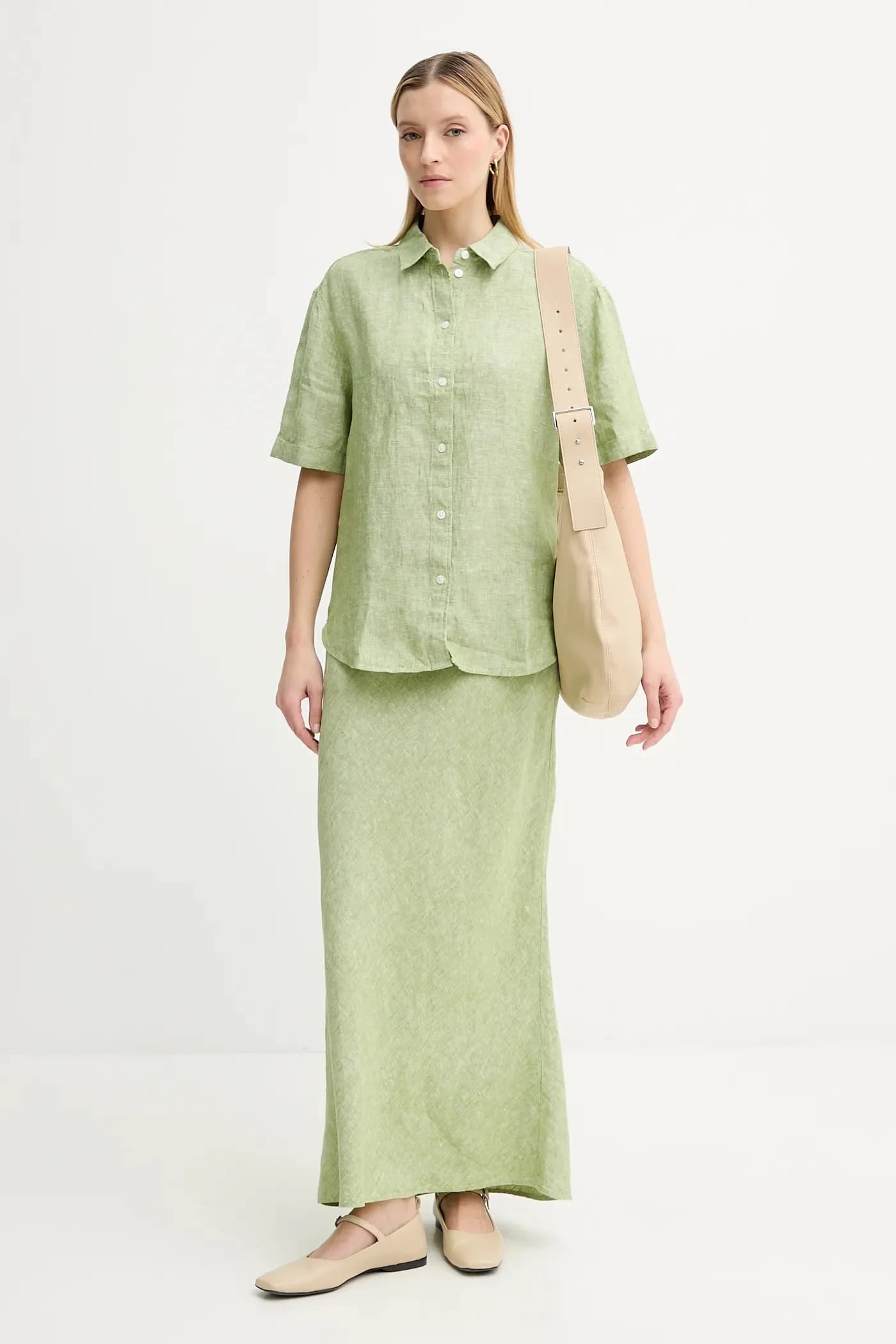 SAAGNETA льняная юбка - фото 2