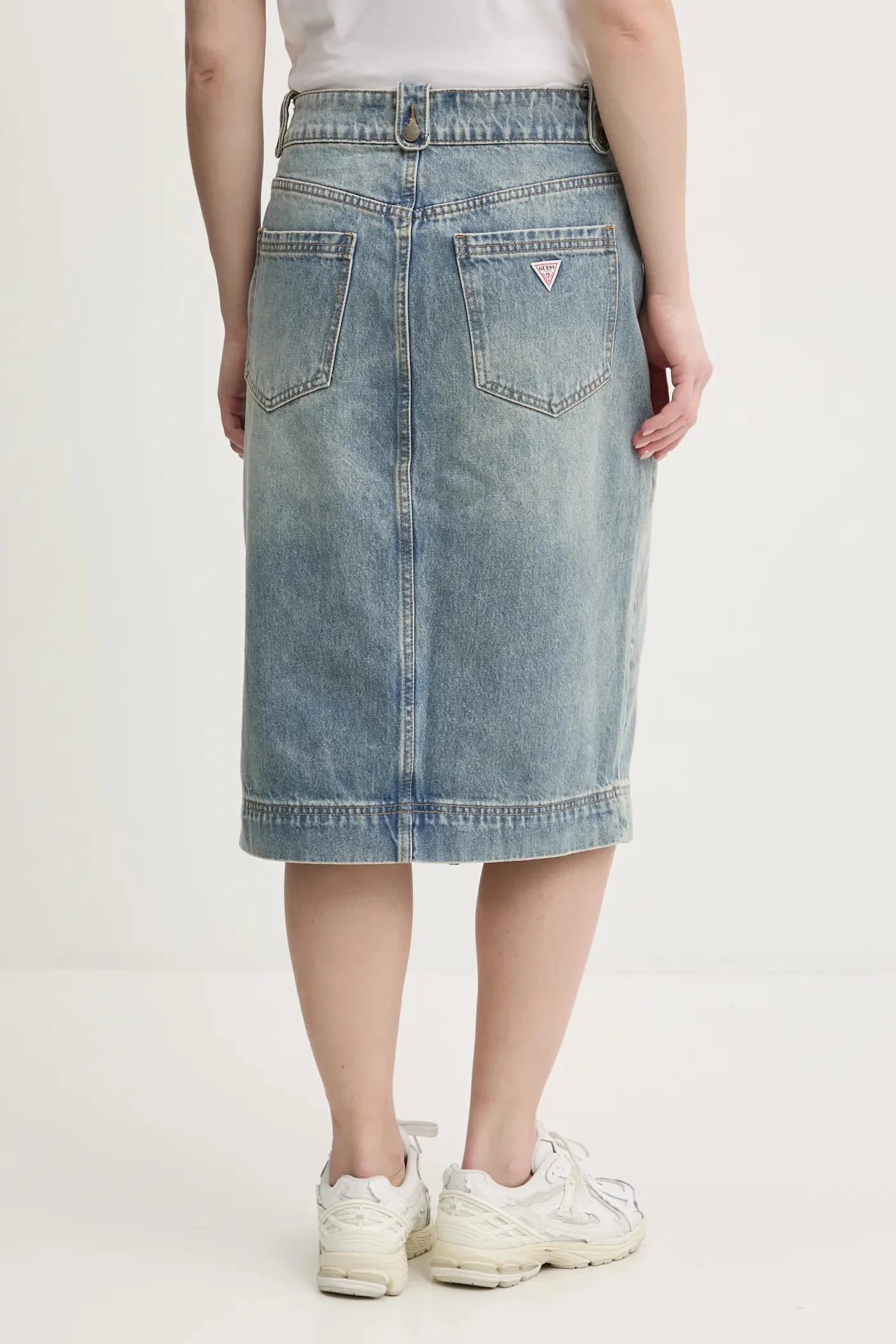 Джинсовая юбка - фото 3