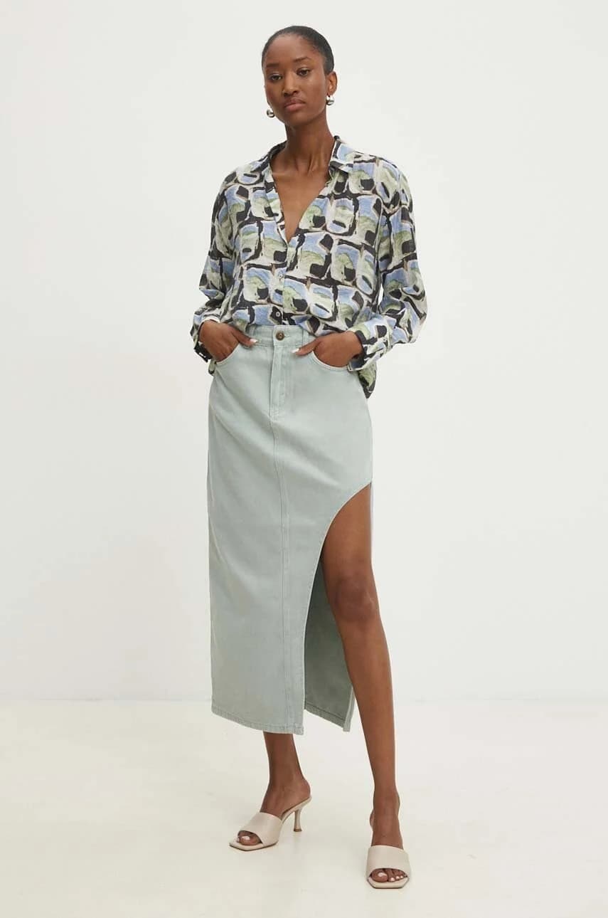 Джинсовая юбка