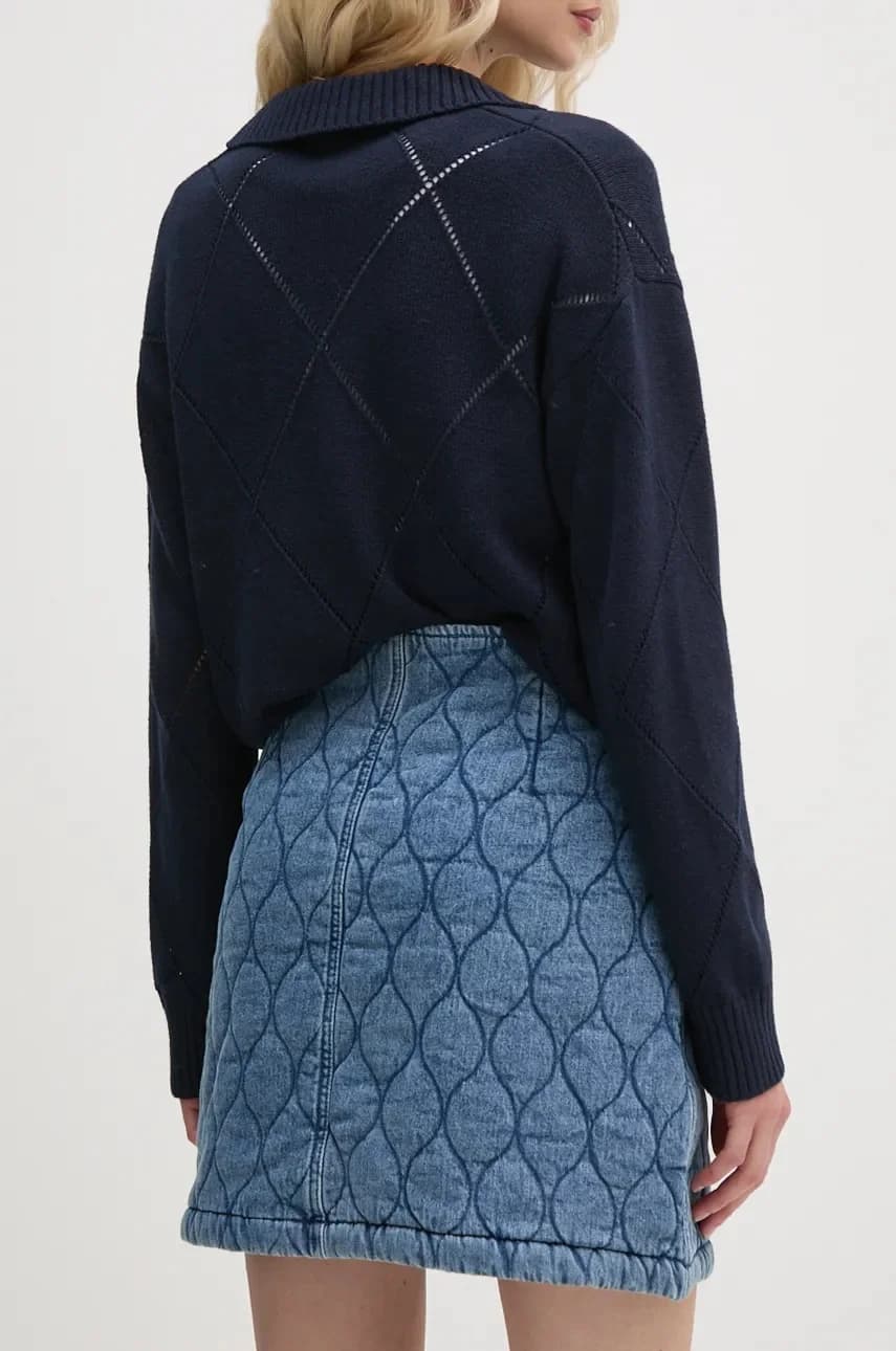 МИНИ-ЮБКА HW СТЕГАНАЯ - фото 3