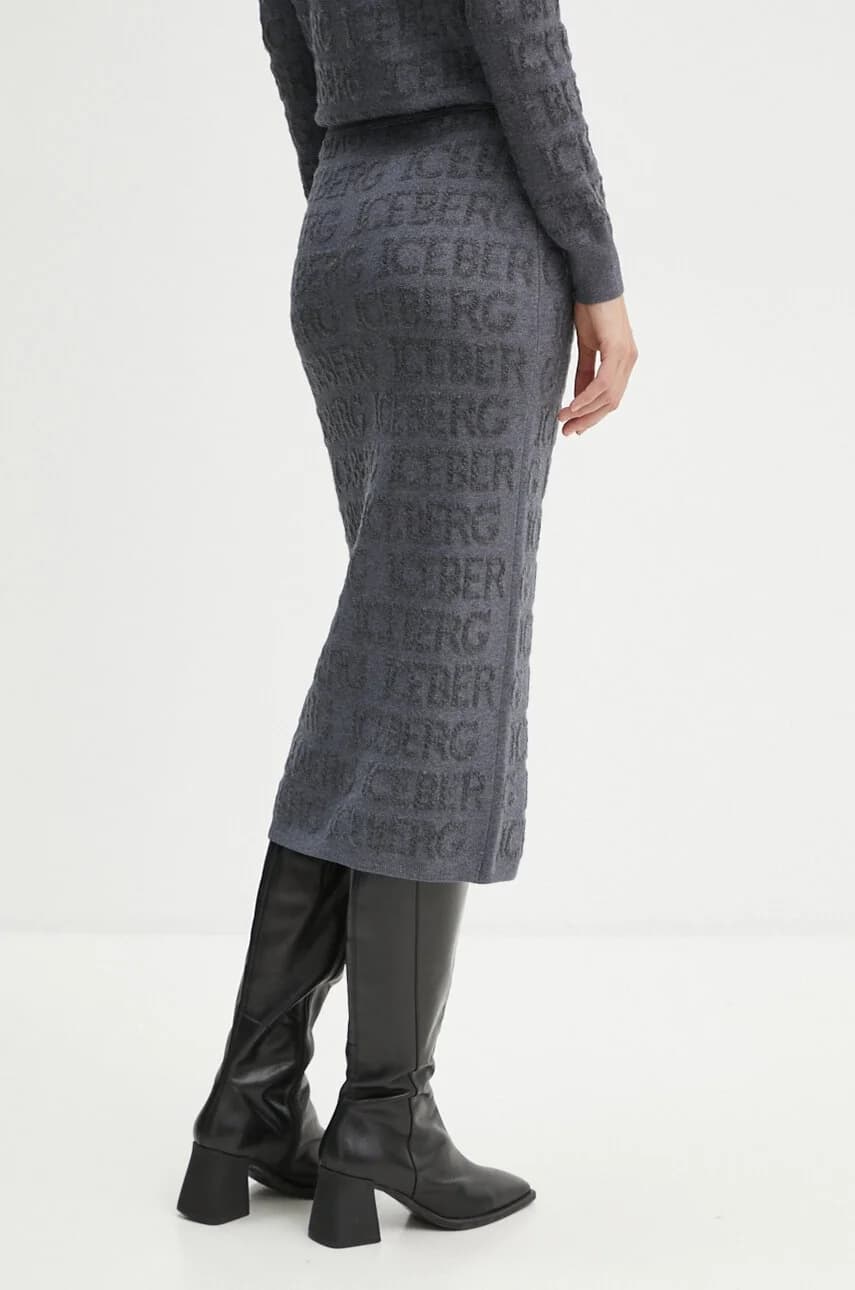 Шерстяная юбка - фото 3
