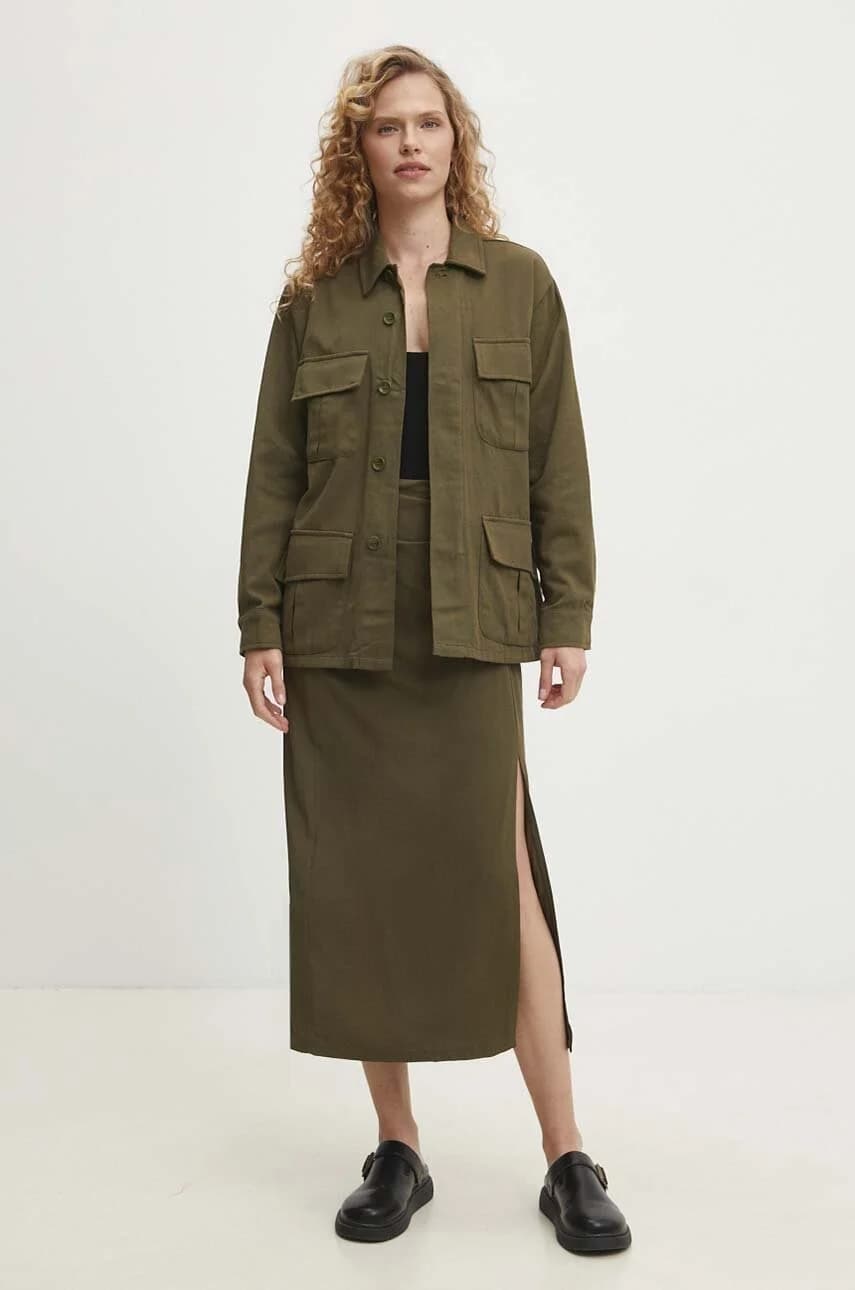 Льняная юбка - фото 2