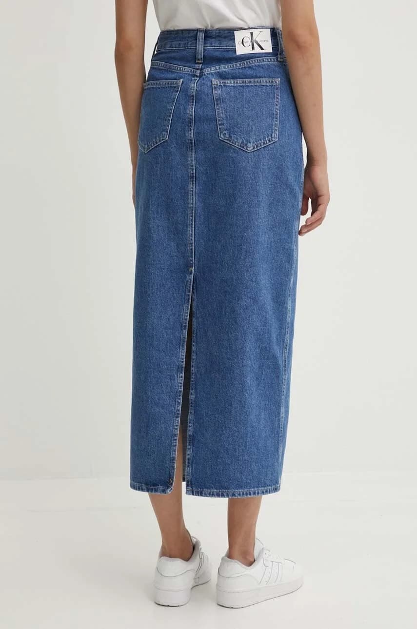 Джинсовая юбка - фото 3