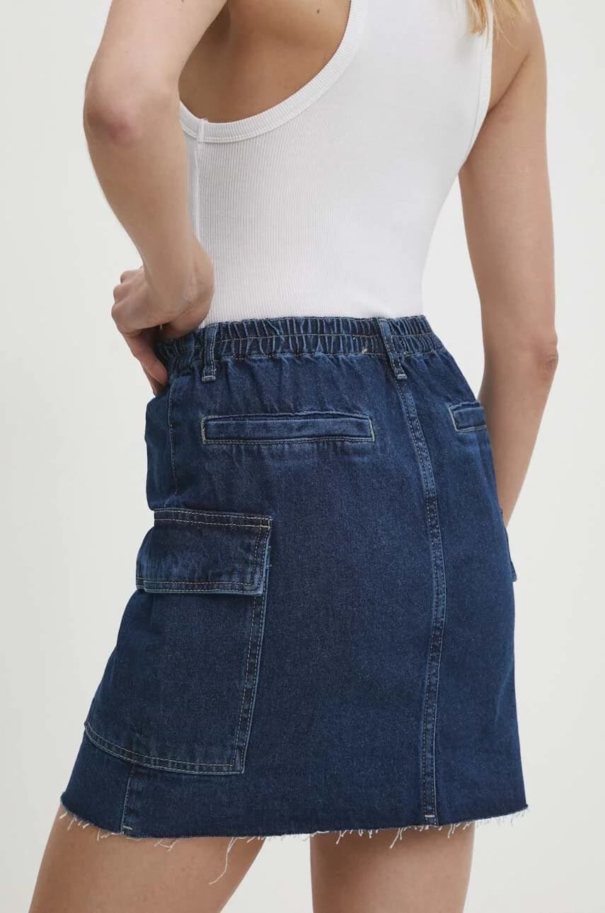 Джинсовая юбка - фото 3