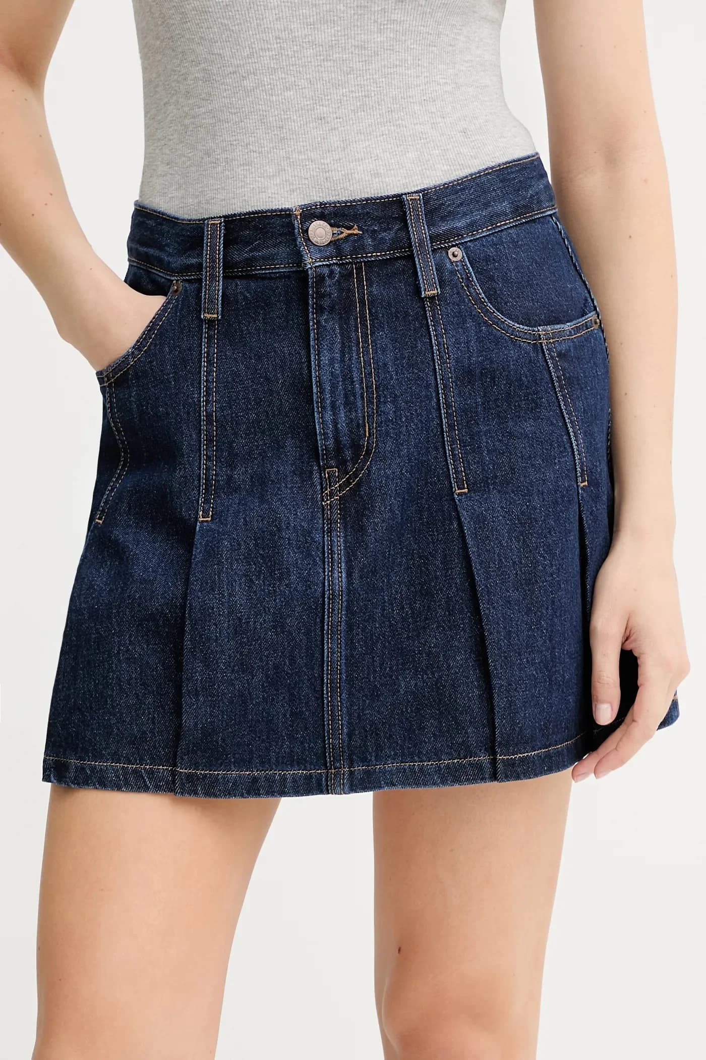 Джинсовая юбка