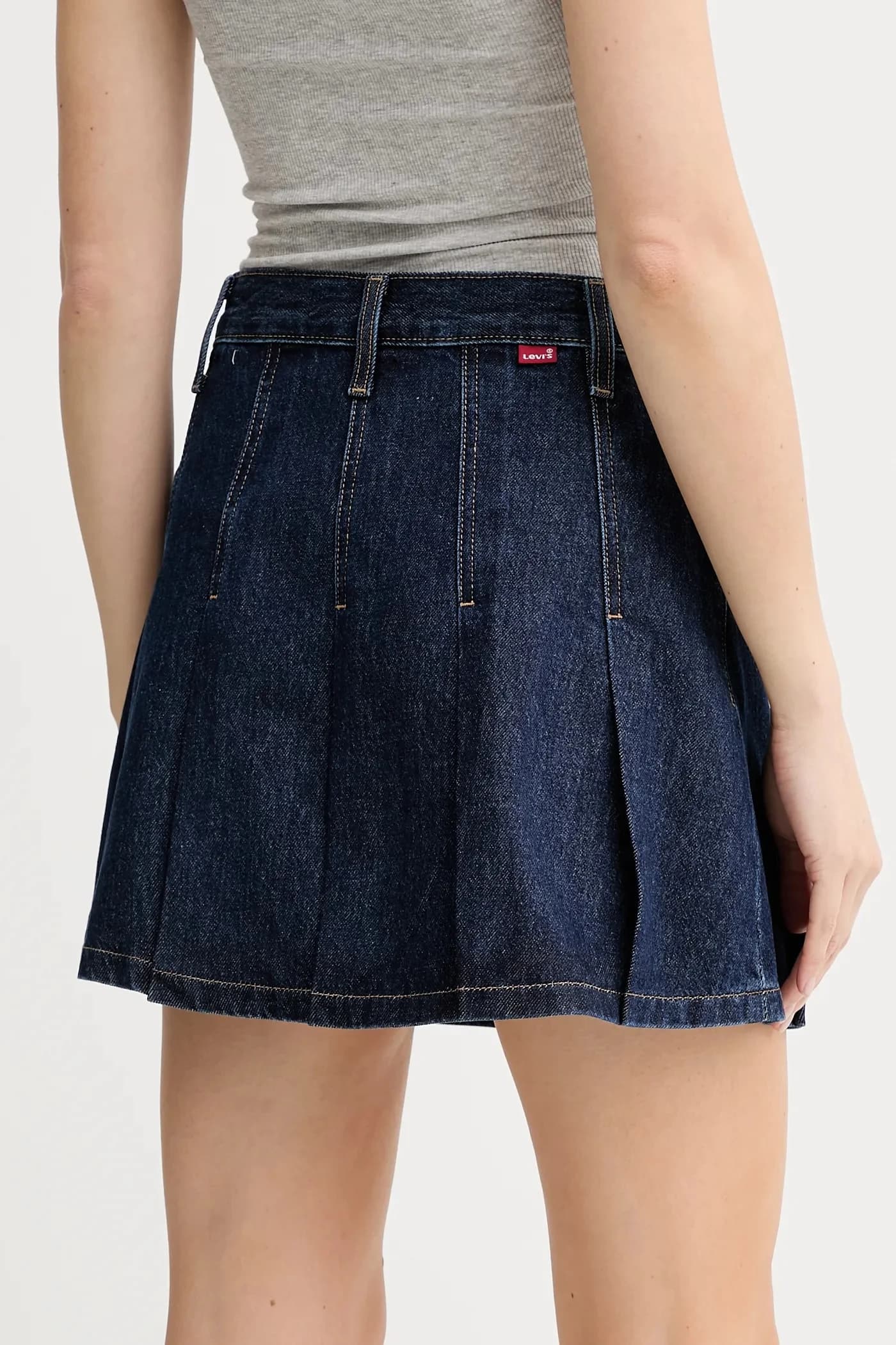 Джинсовая юбка - фото 3