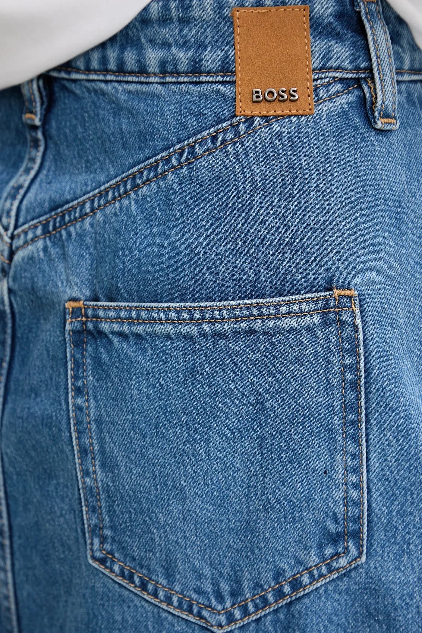 Джинсовая юбка - фото 4