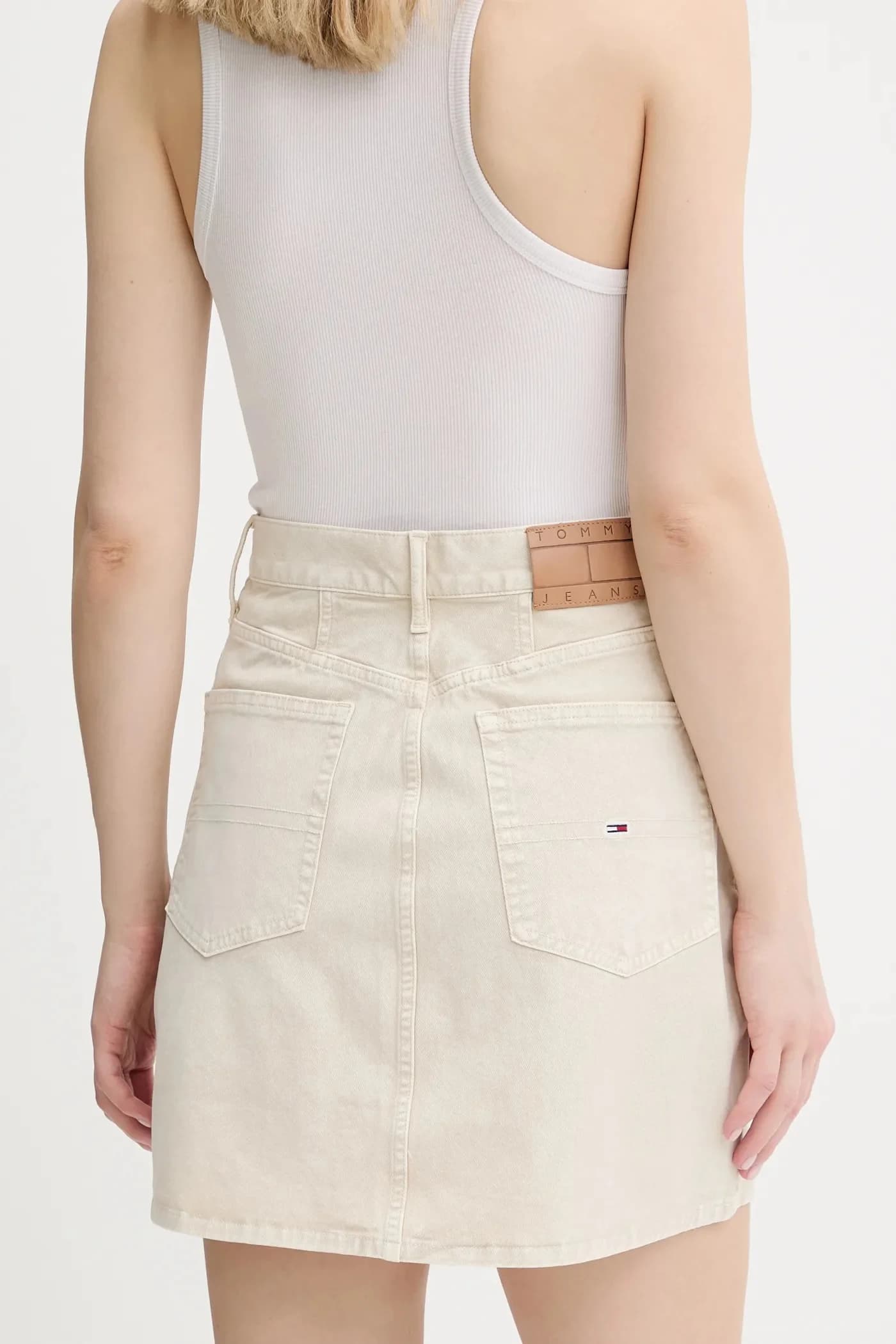 Джинсовая юбка - фото 3