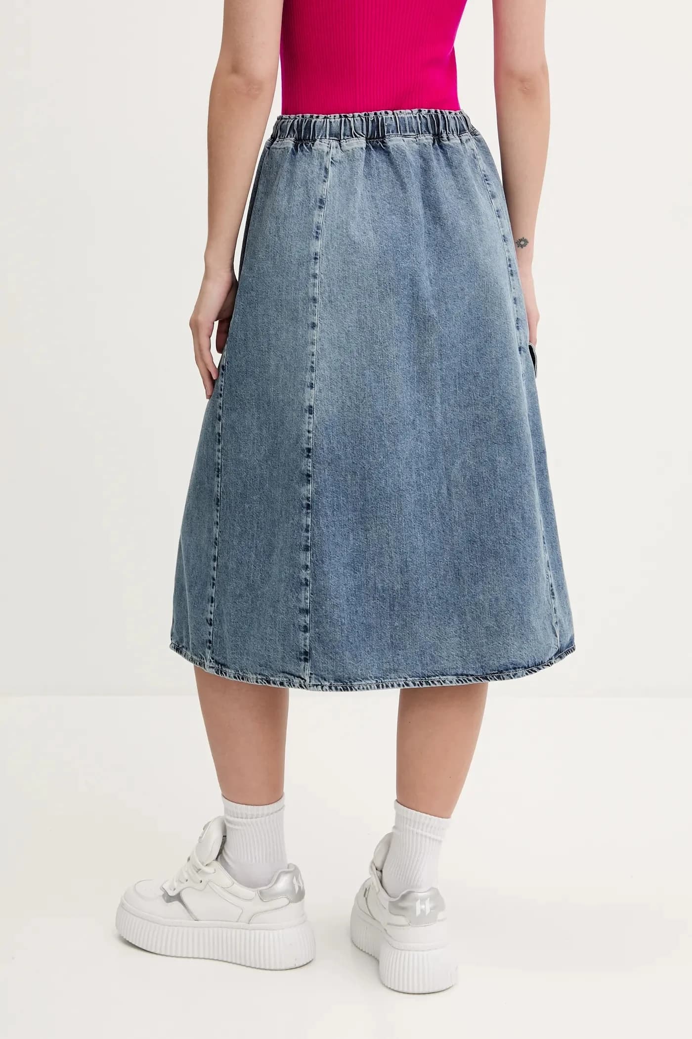 Джинсовая юбка - фото 3