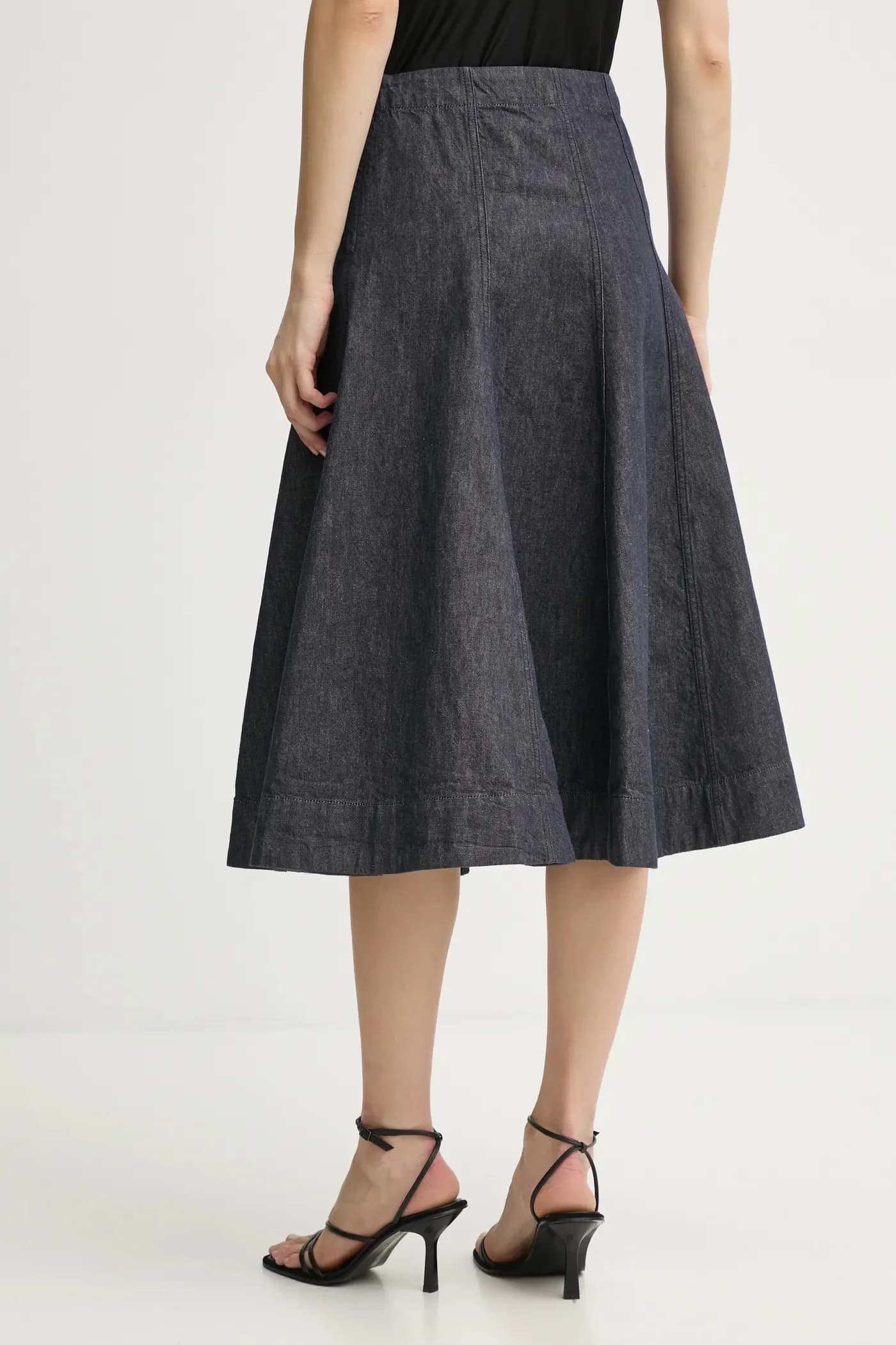 Джинсовая юбка - фото 3