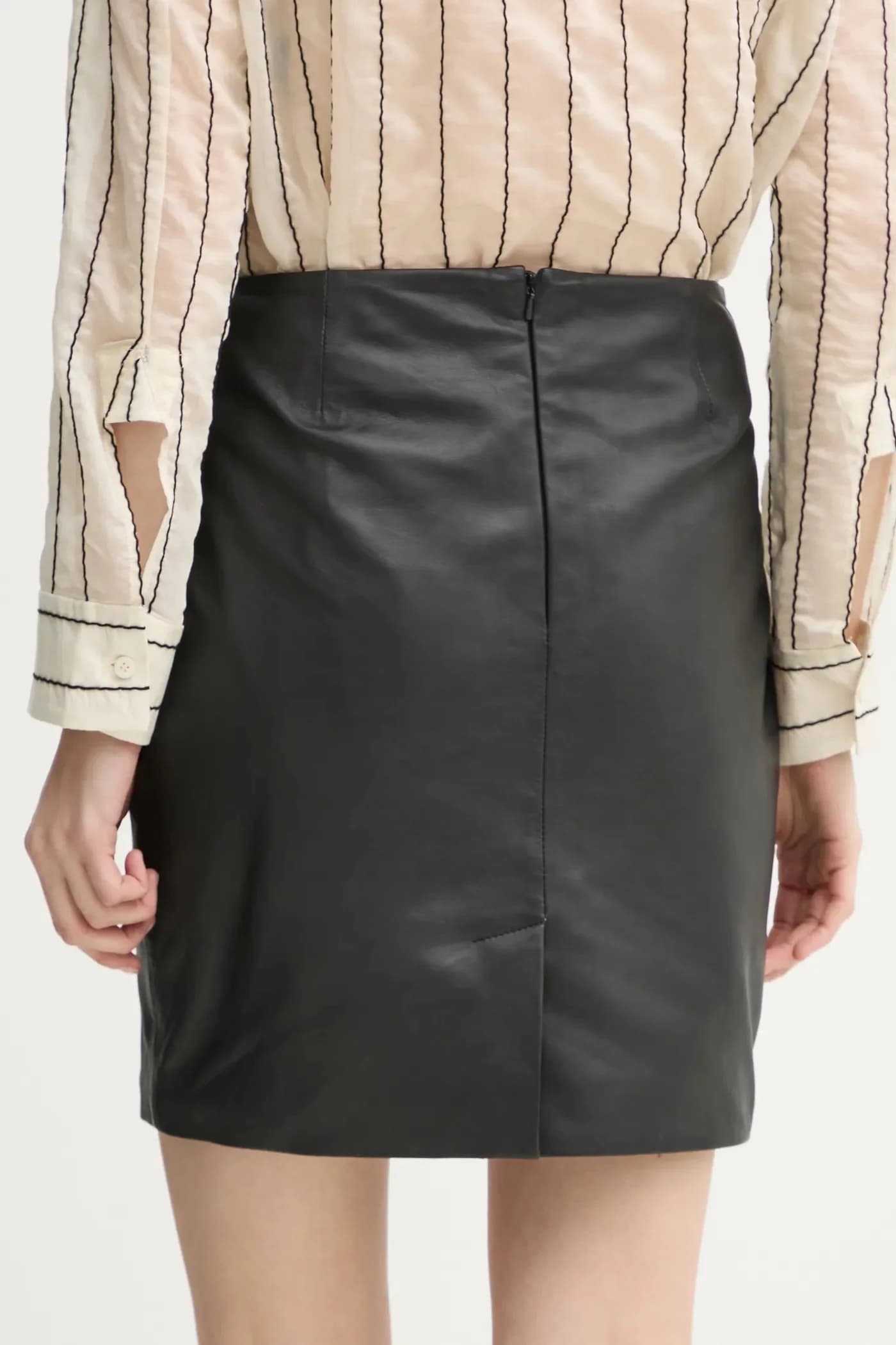кожаная юбка Ceciliana - фото 3