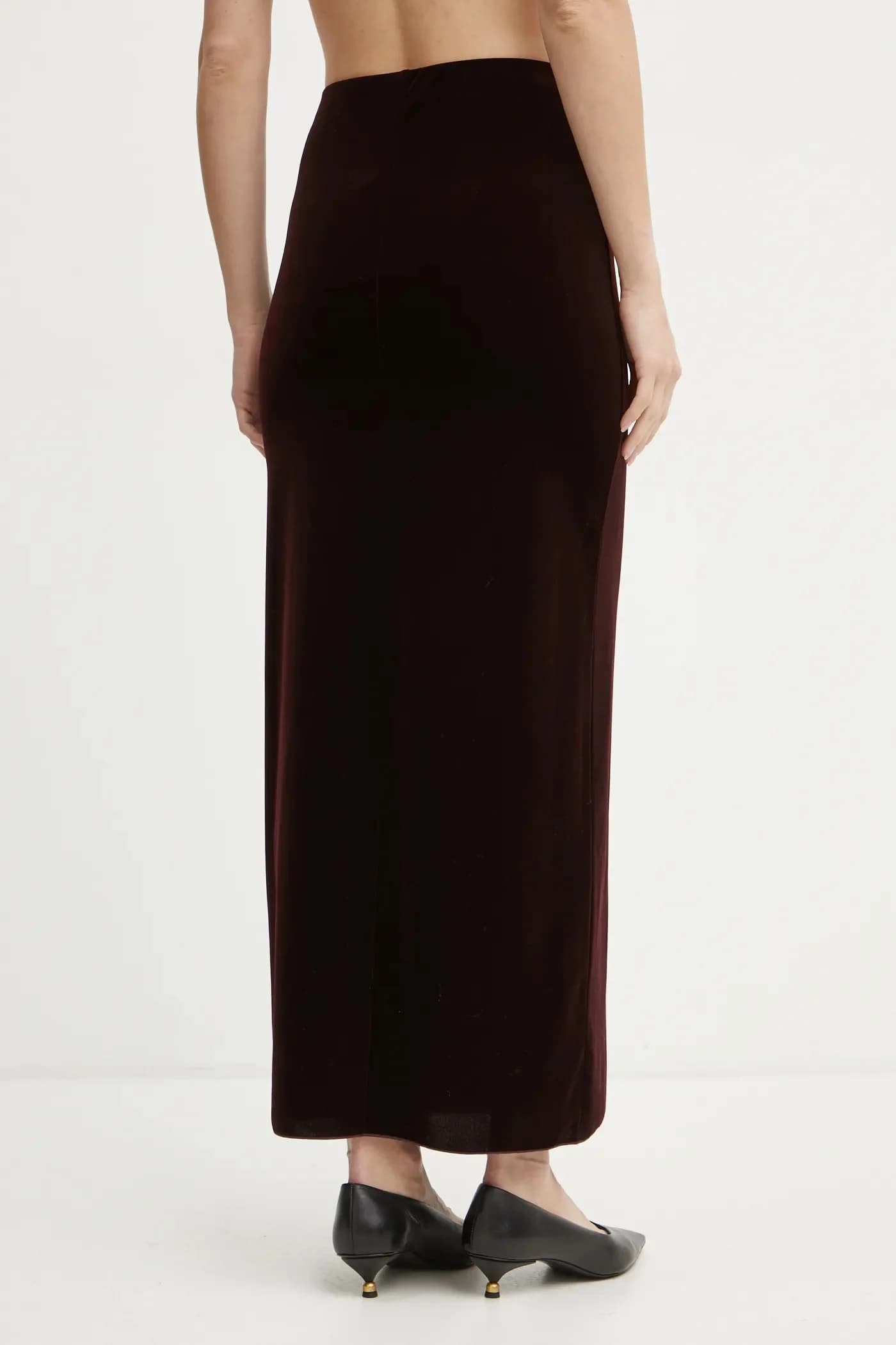 Велюровая юбка - фото 3