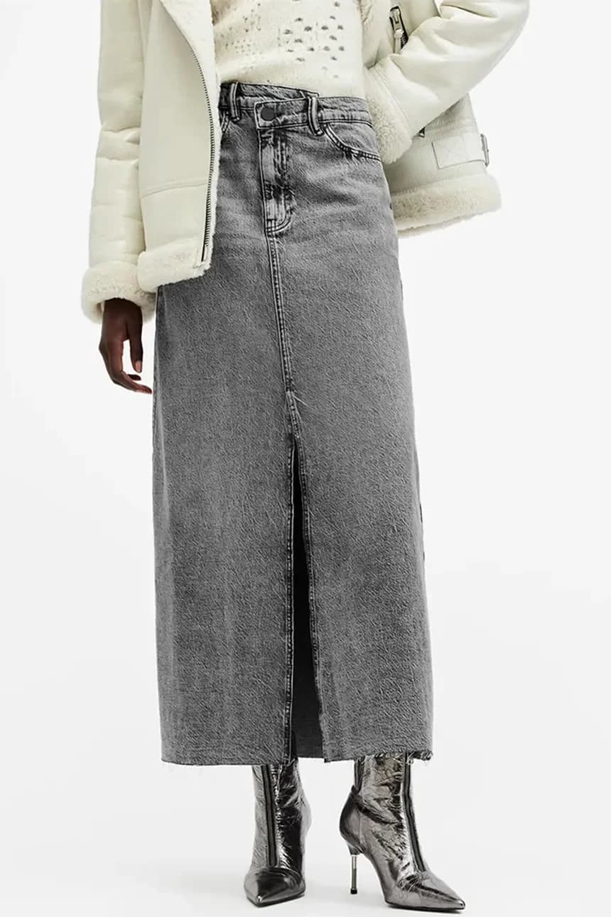 Джинсовая юбка NOIR MAXI - фото 2