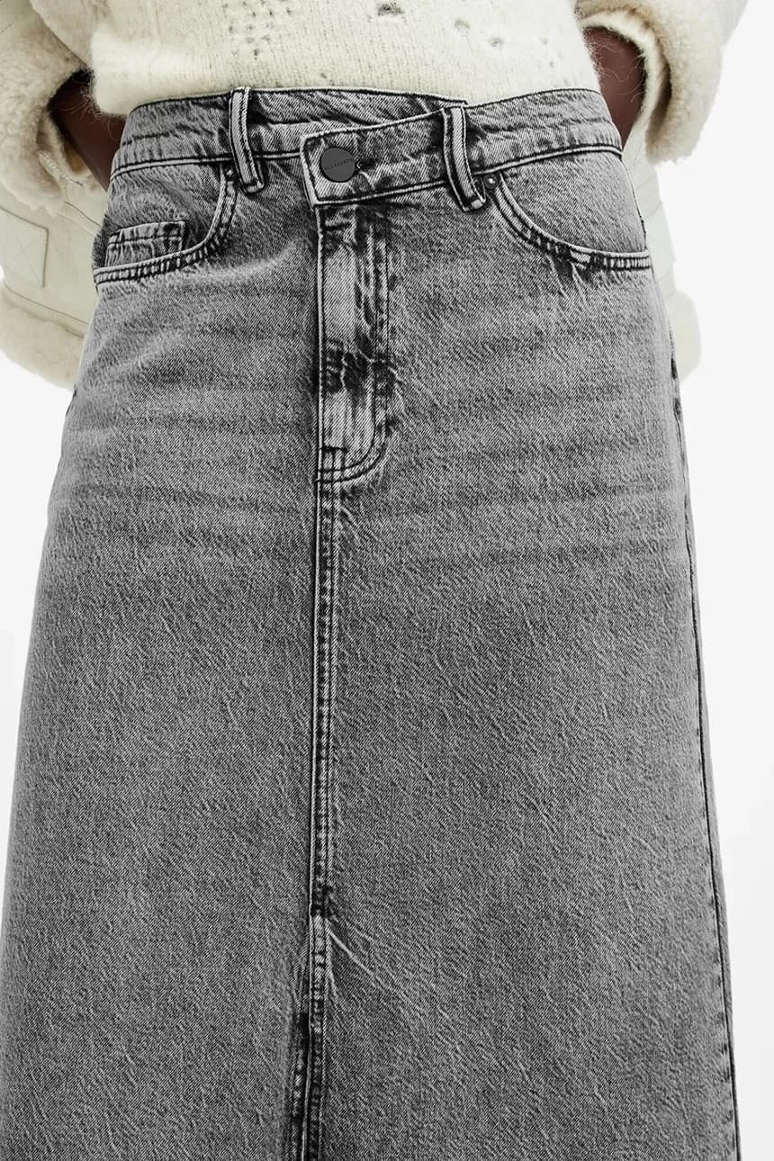 Джинсовая юбка NOIR MAXI - фото 3