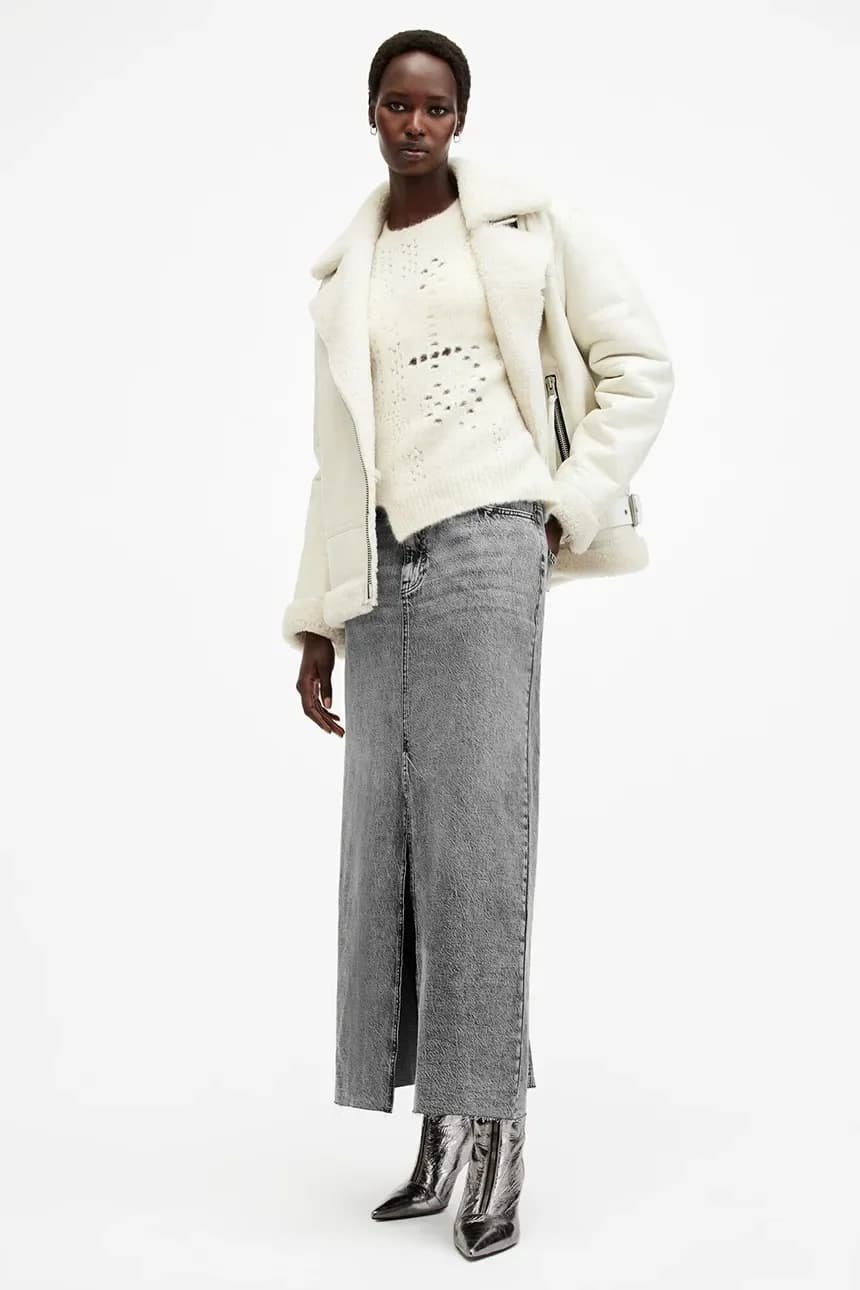 Джинсовая юбка NOIR MAXI - фото 7