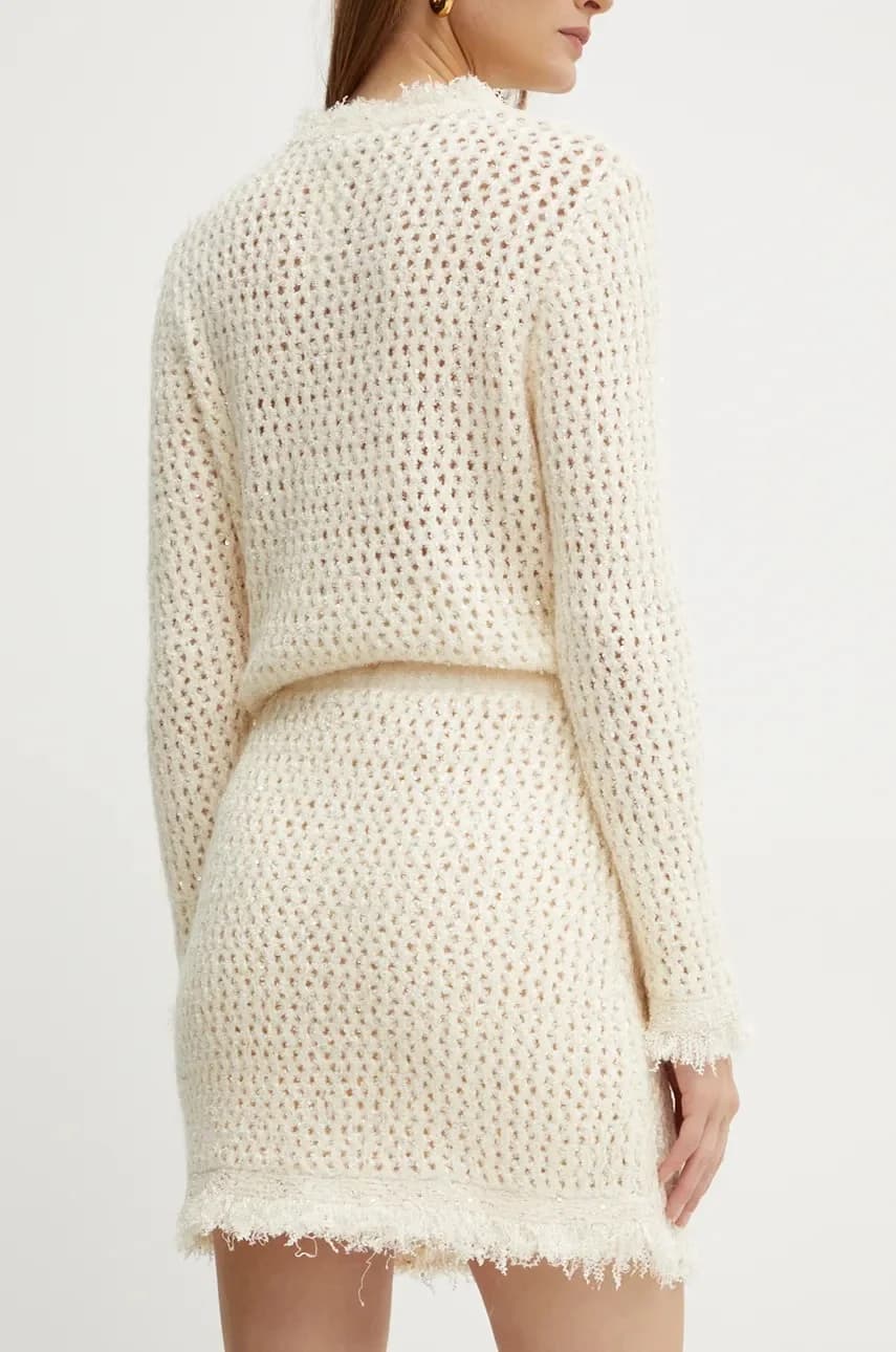 Юбка из смесовой шерсти - фото 3