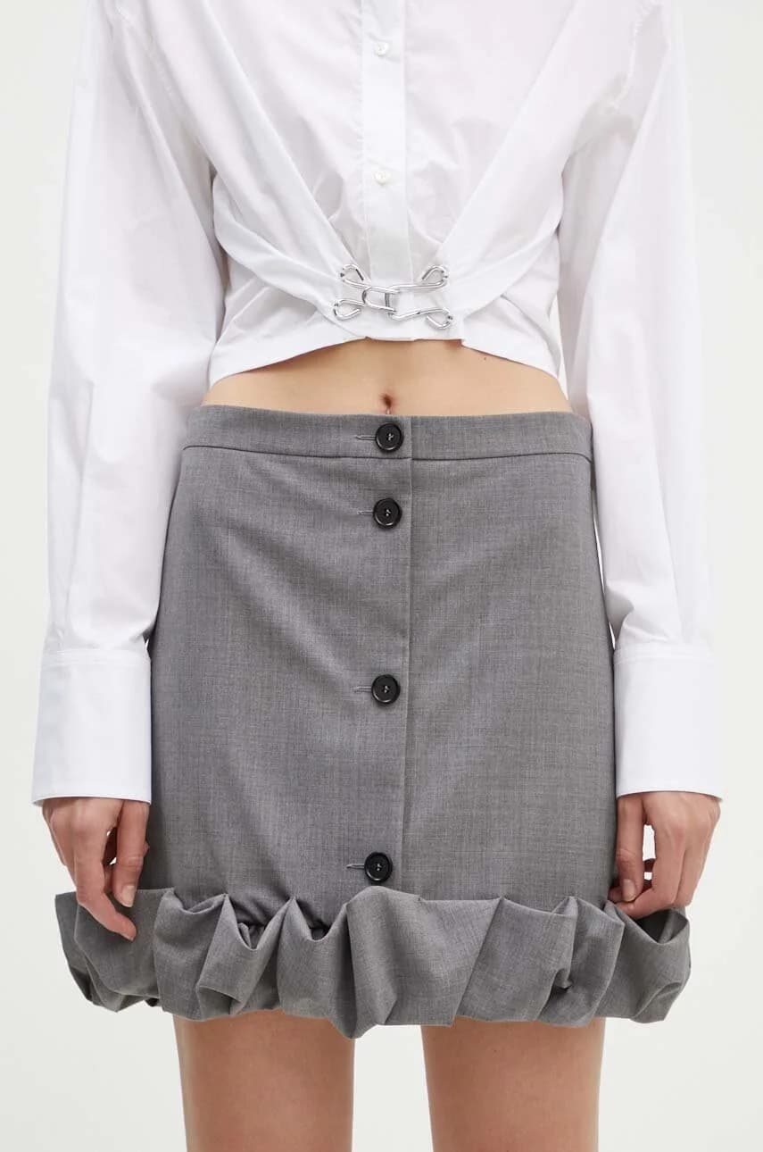 Шерстяная юбка