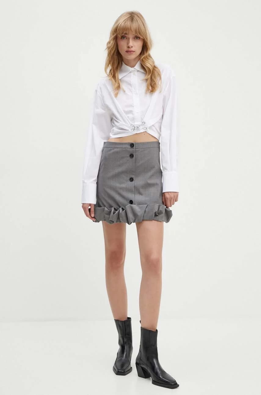 Шерстяная юбка - фото 2