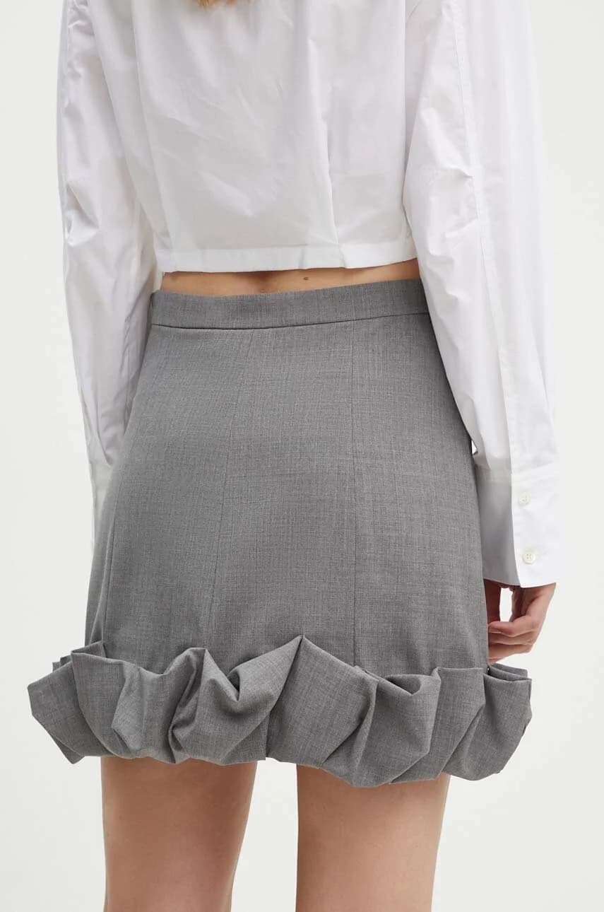 Шерстяная юбка - фото 3