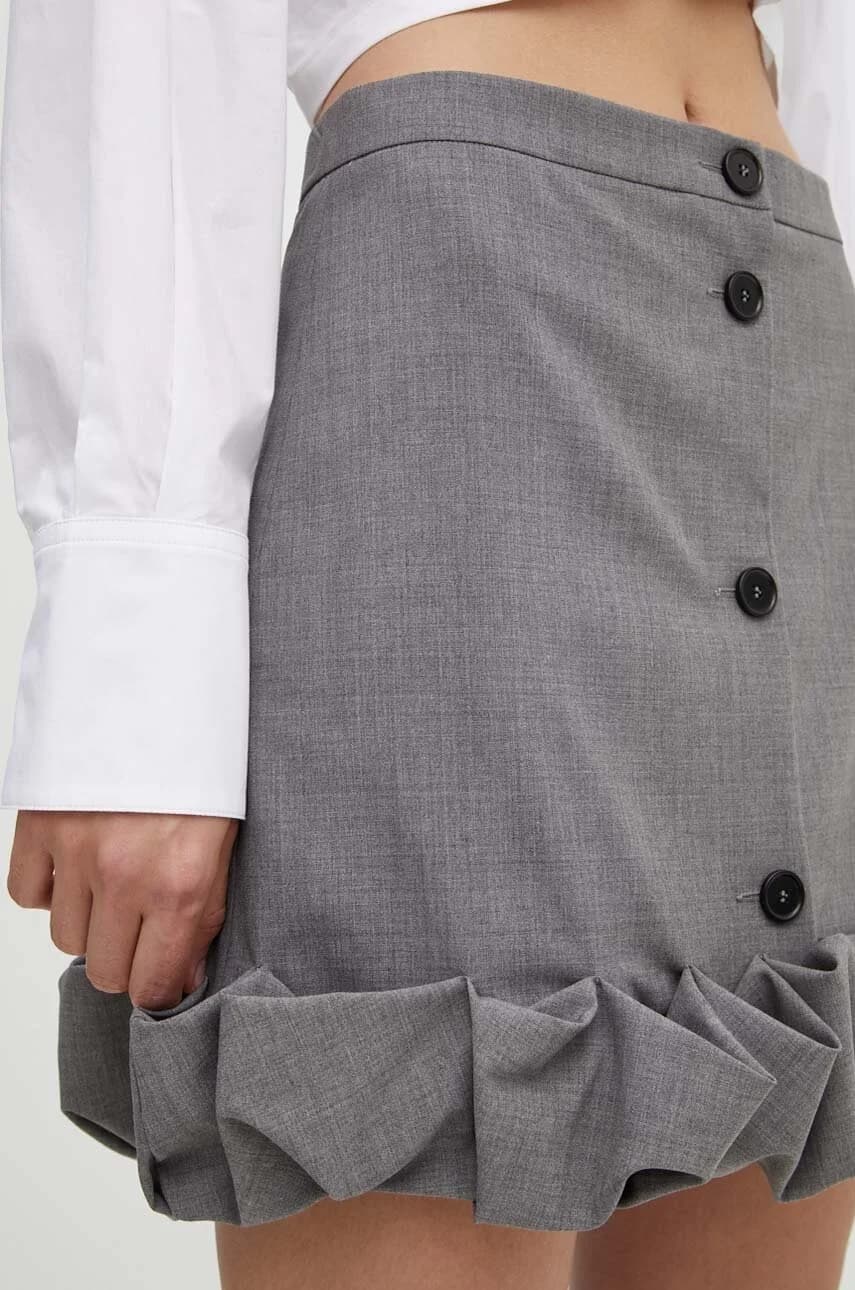 Шерстяная юбка - фото 4