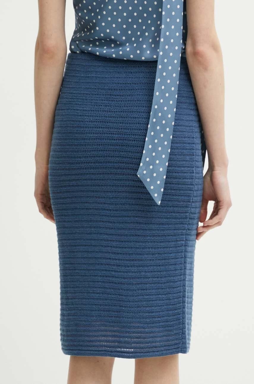 Льняная юбка - фото 4