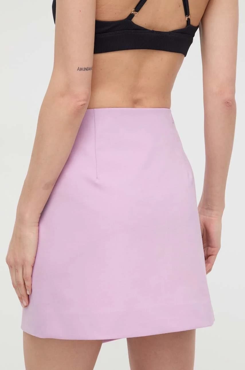 Юбка из смесовой шерсти - фото 3