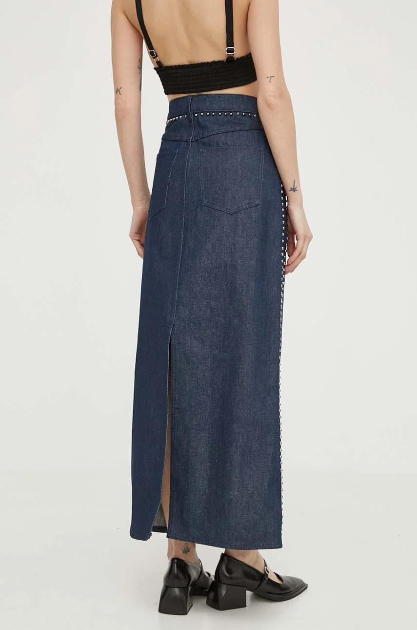 Джинсовая юбка - фото 3