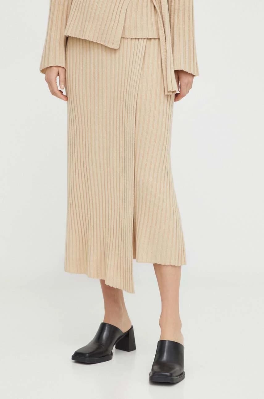 Шерстяная юбка