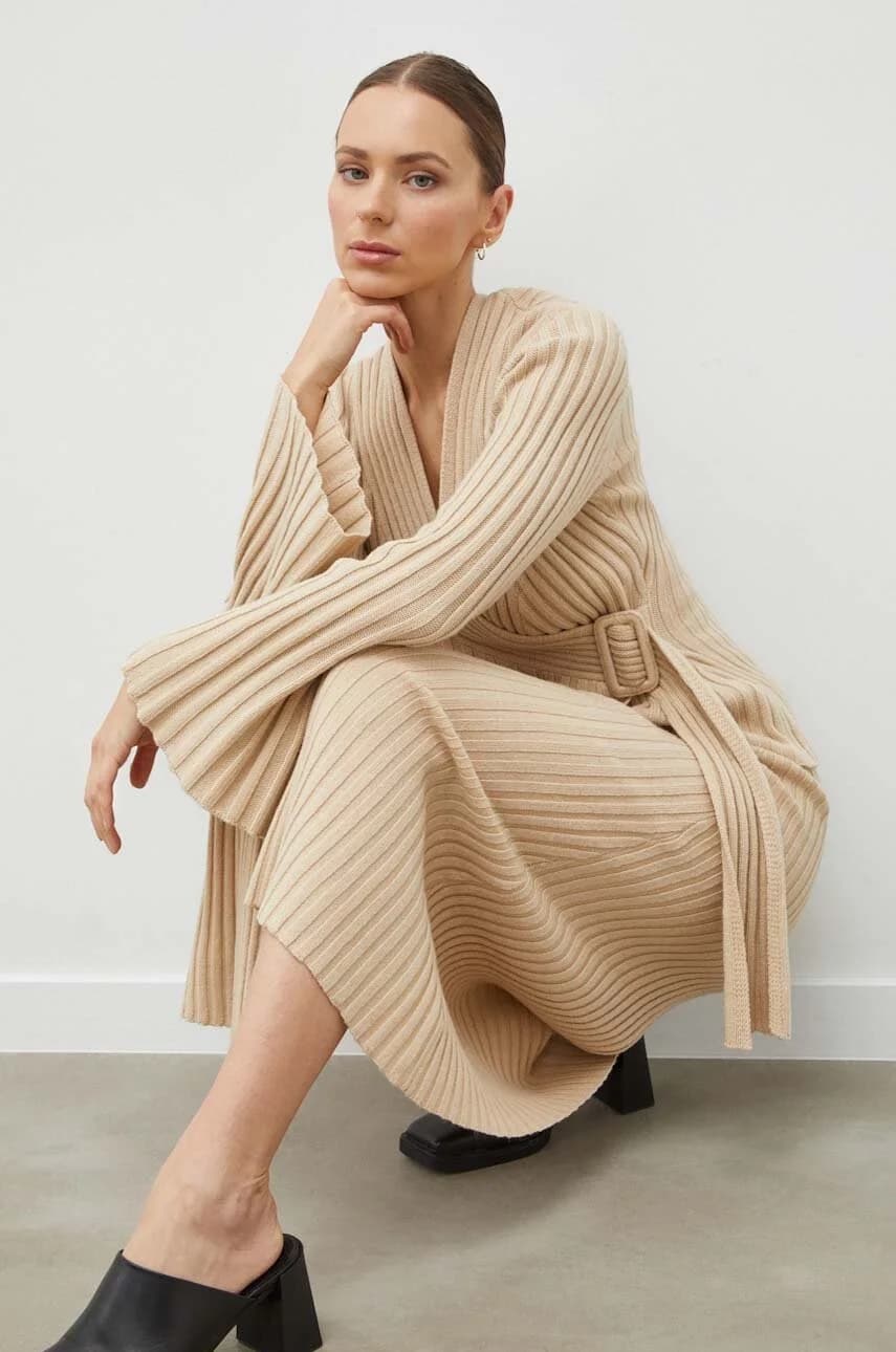 Шерстяная юбка - фото 4