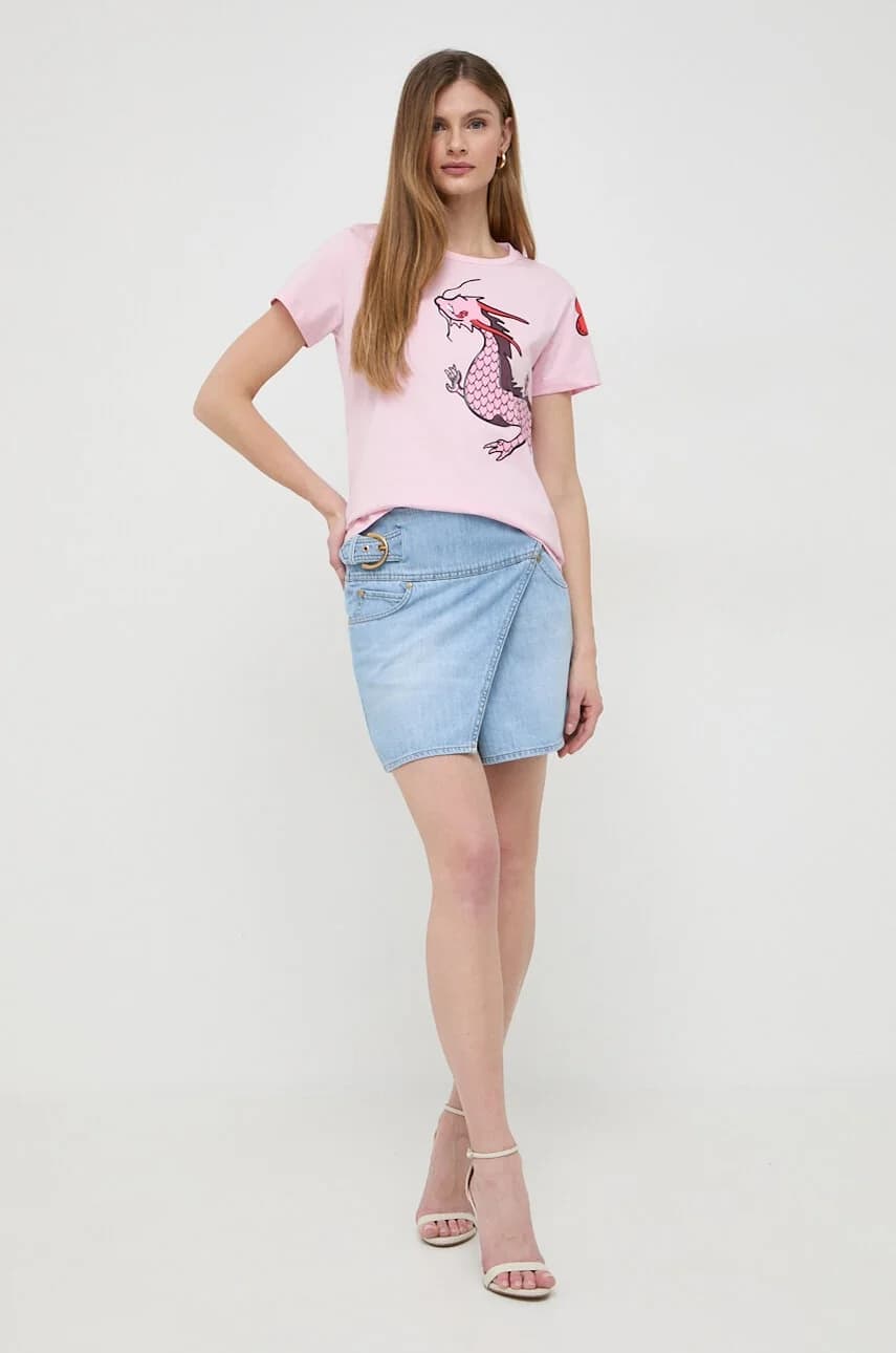 Джинсовая юбка - фото 2