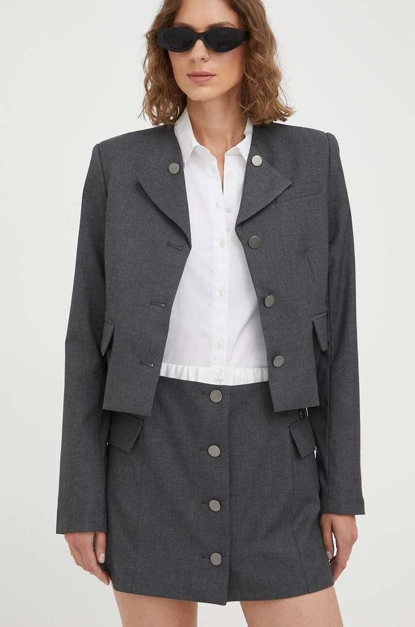 Юбка из смесовой шерсти