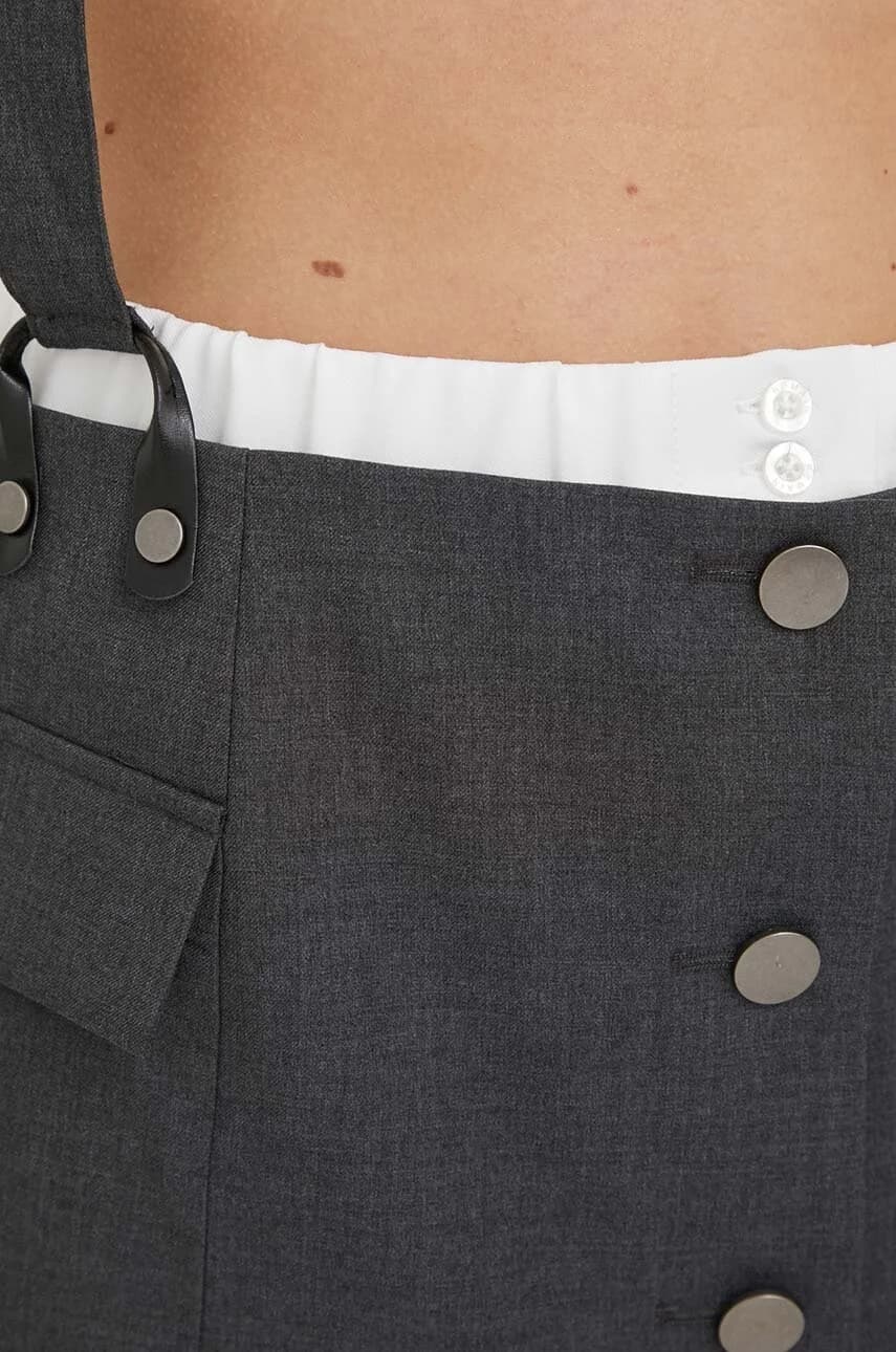 Юбка из смесовой шерсти - фото 5